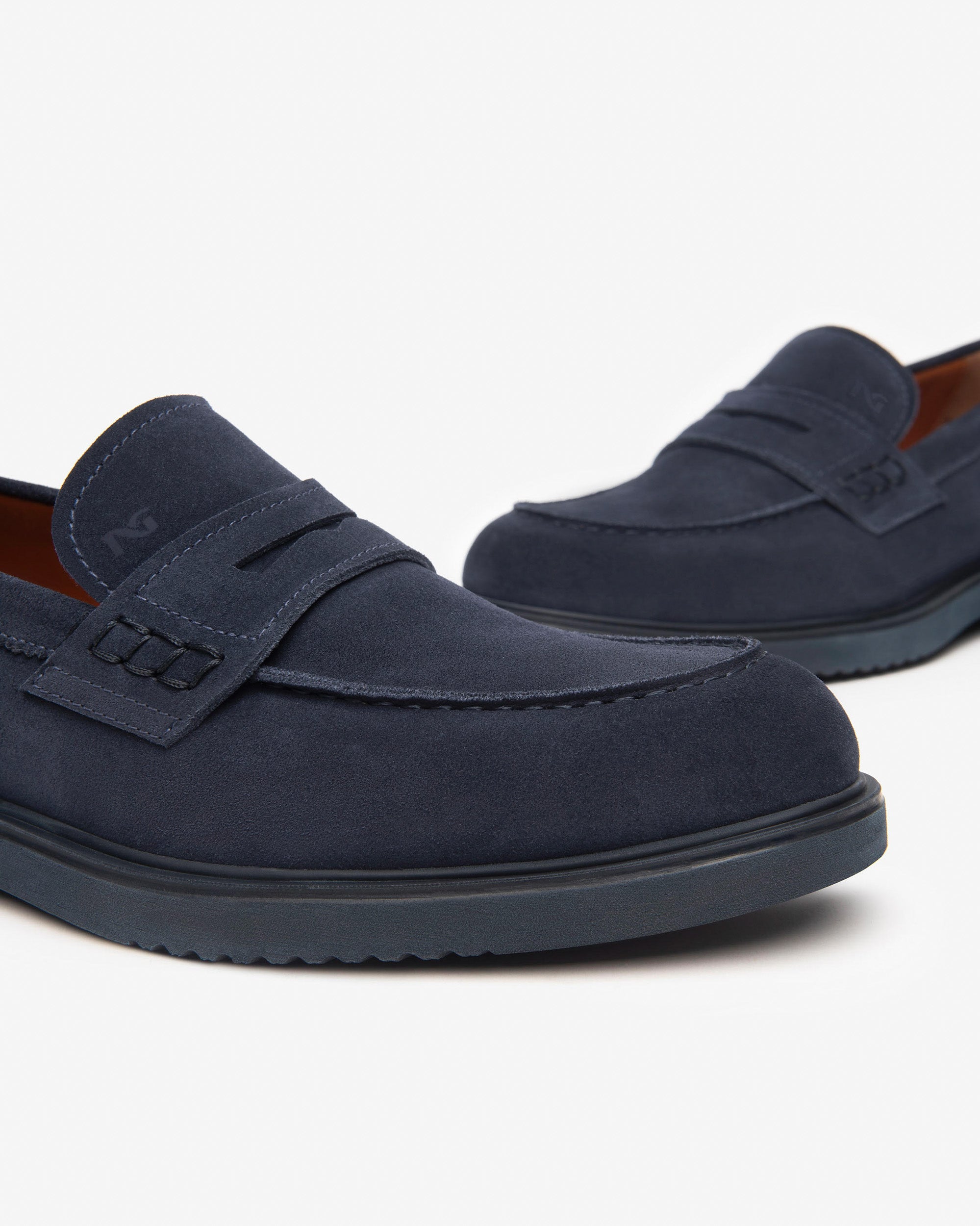 Nerogiardini Mocassins mocassins homme cuir velours bureau