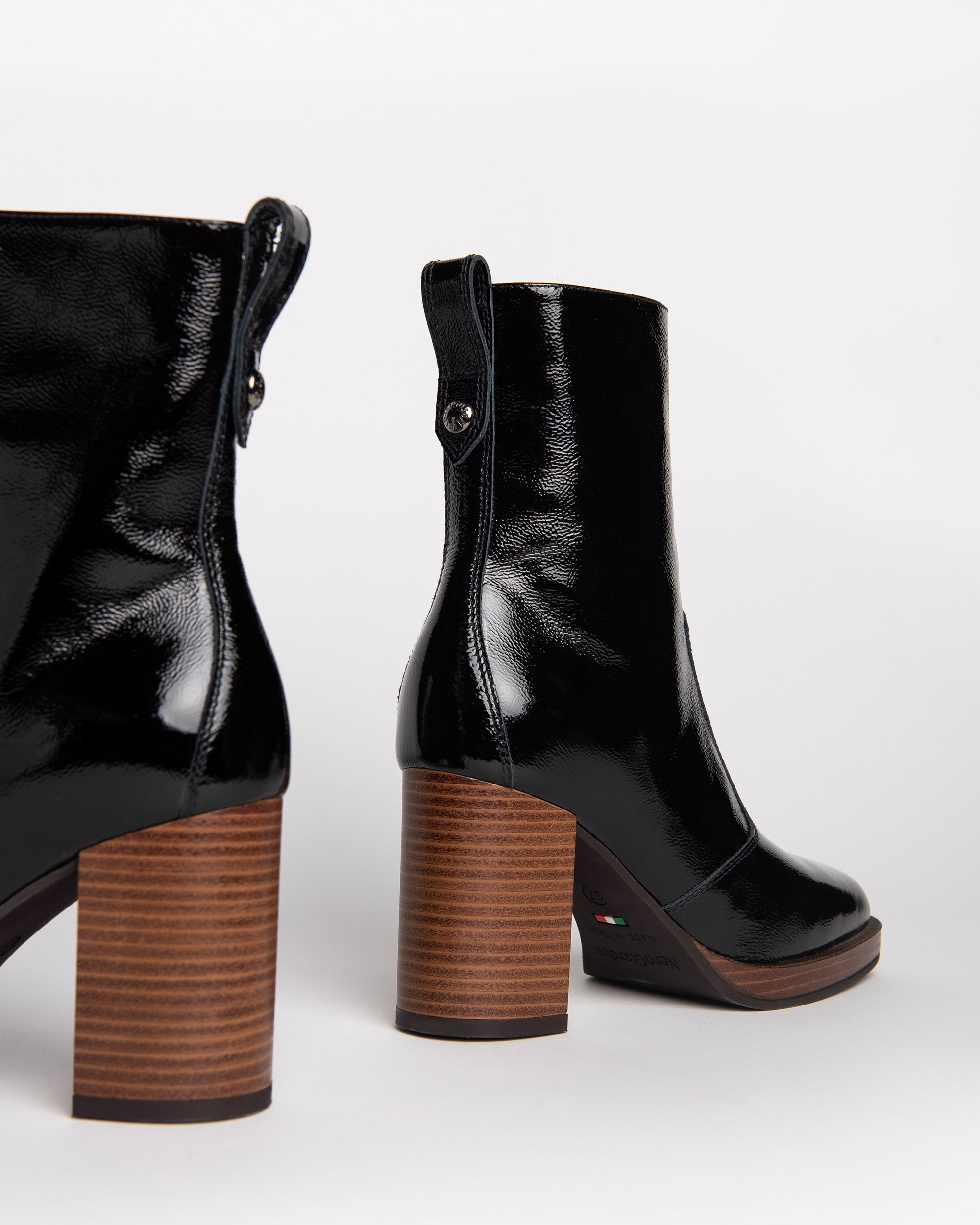 NeroGiardini Bottines Vernis Femme Automne Hiver