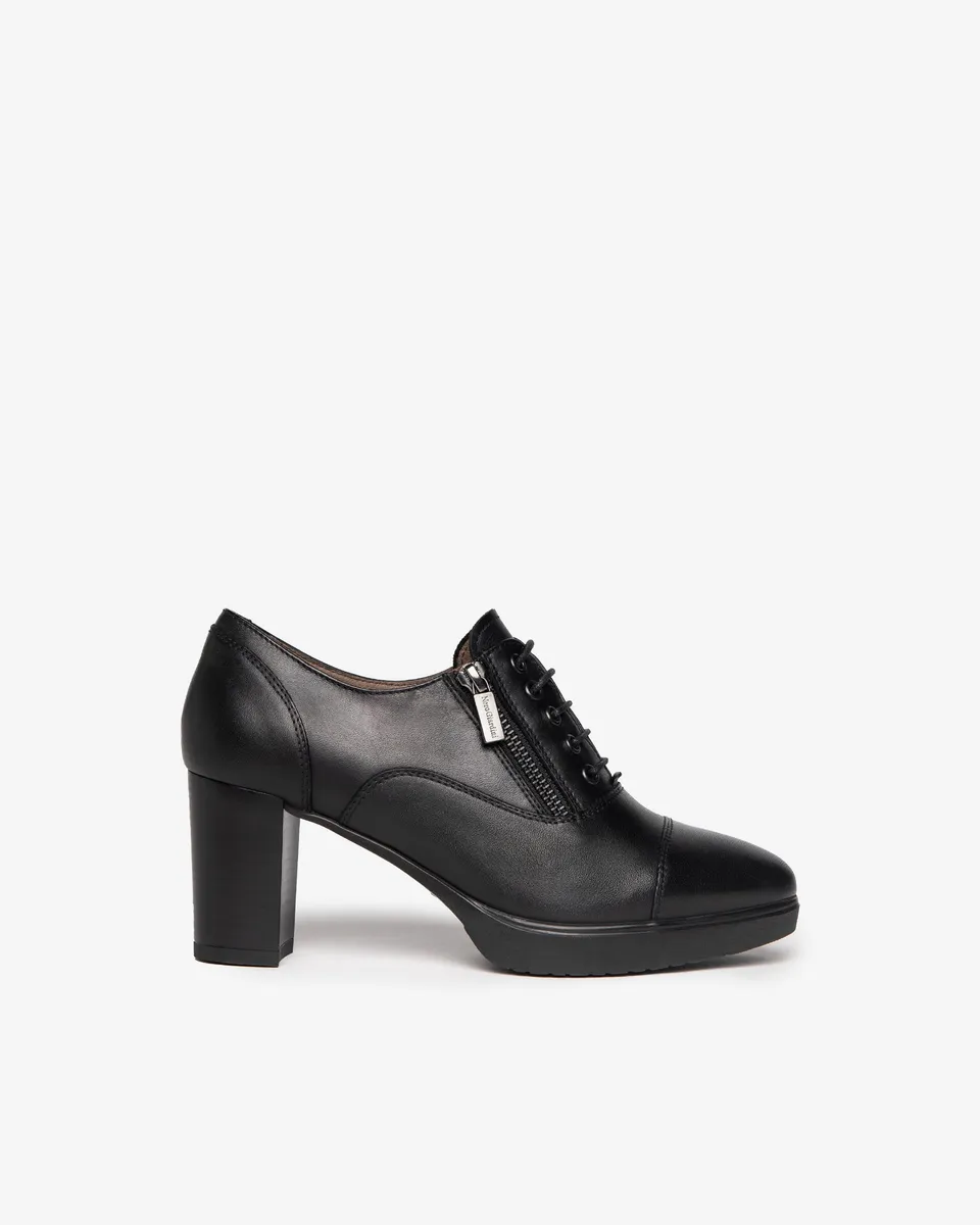NeroGiardini Chaussures à Lacets Femme Cuir Oxford