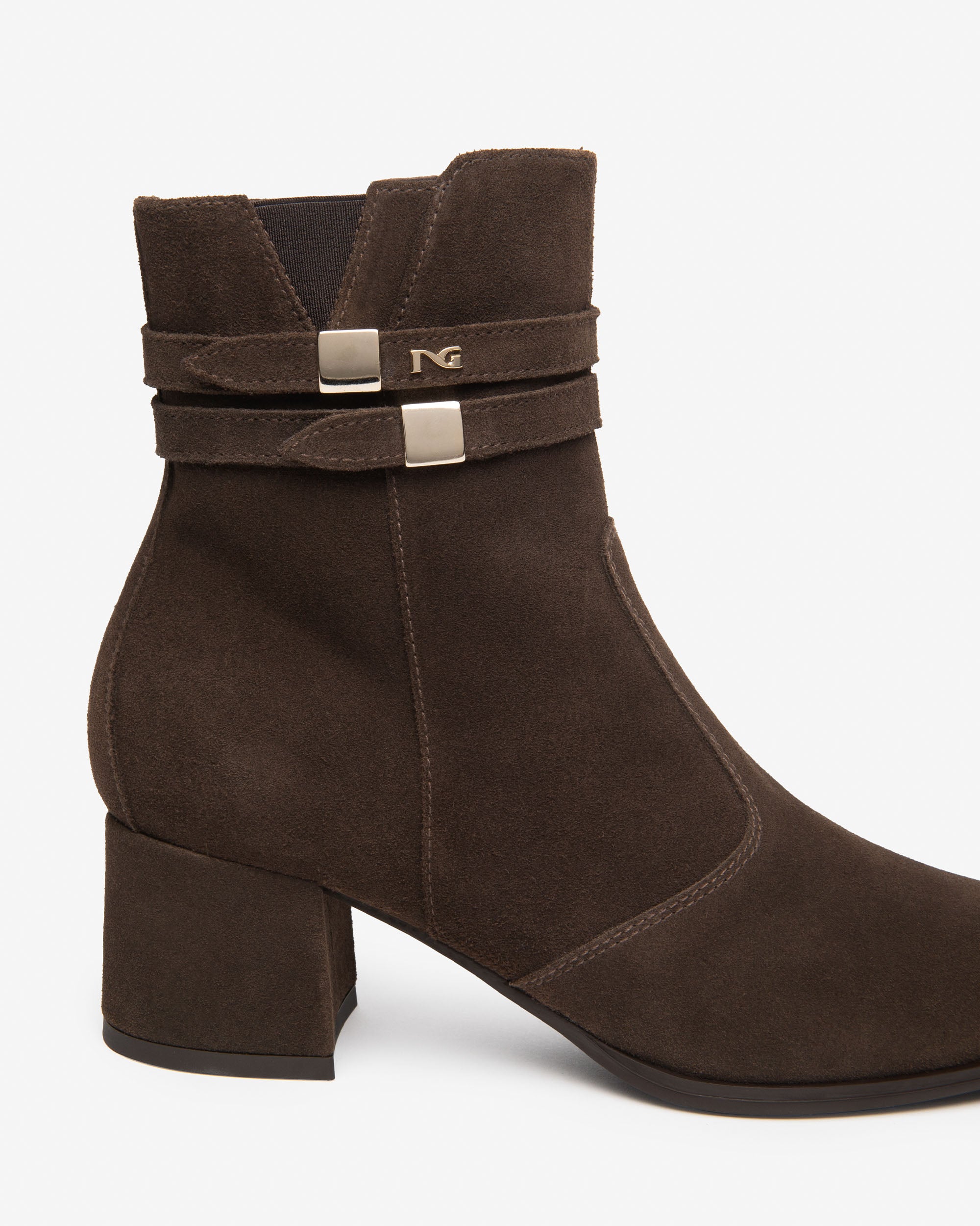 Nerogiardini Bottines femme daim talon 60 mm