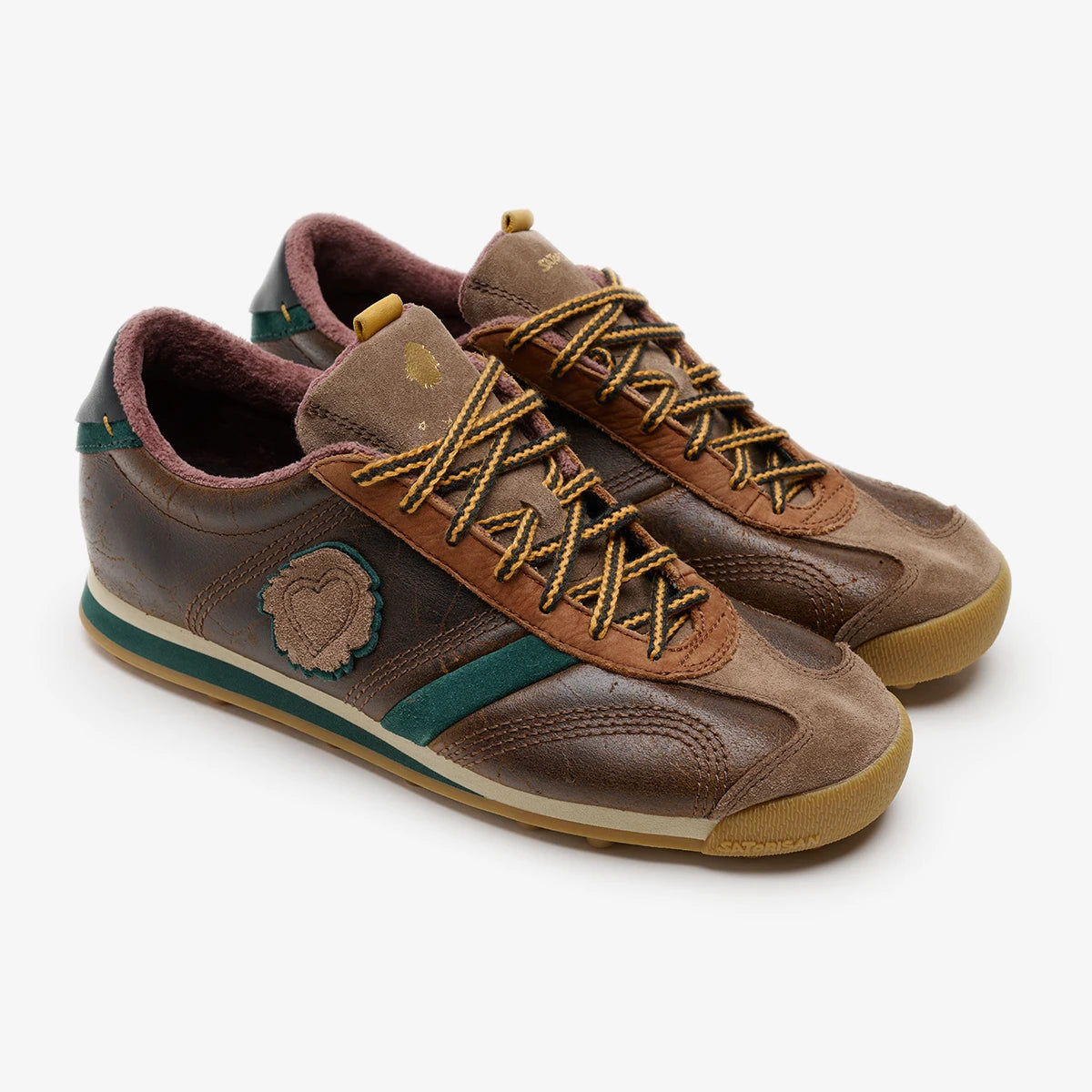 Satorisan Stardust Premium EVO basket cuir Bronze Brown