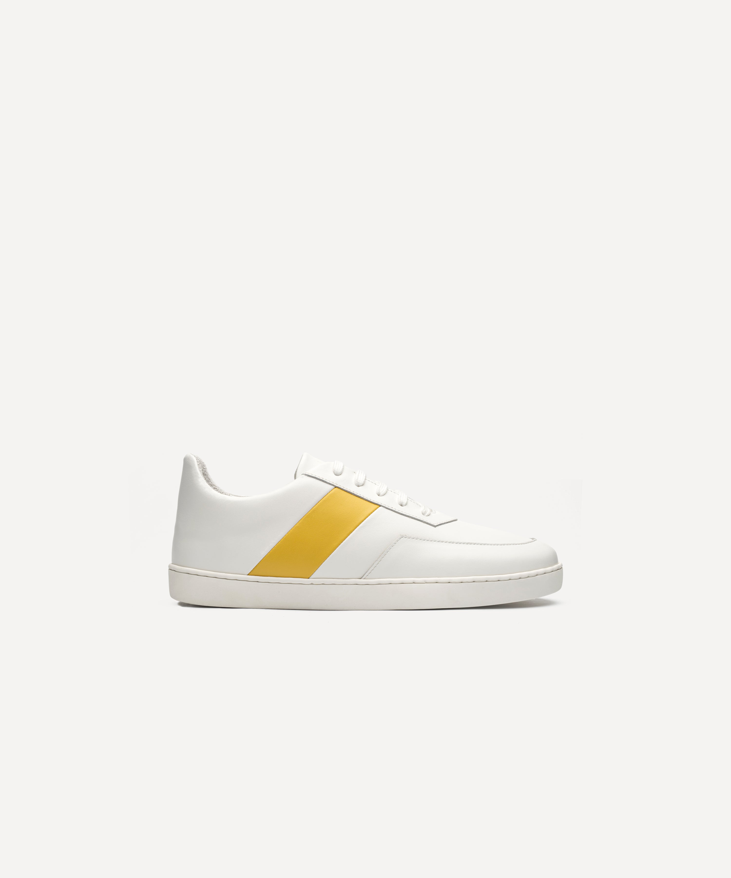 JAK Atlas Low II White Yellow sneakers cuir