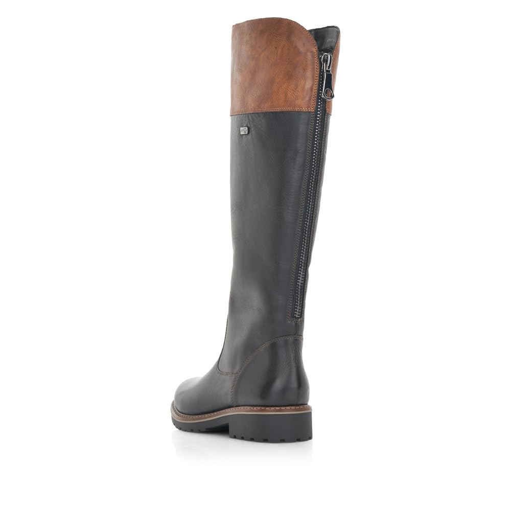 Remonte R6581 bottes hiver cuir zip TEX femme