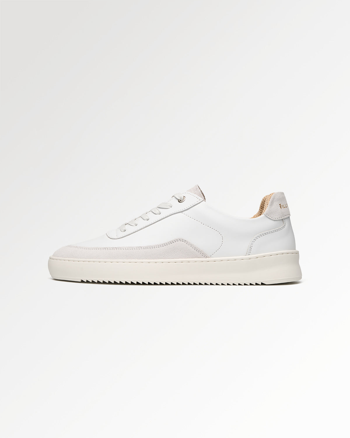 Filling Pieces Mondo Squash baskets blanches suède