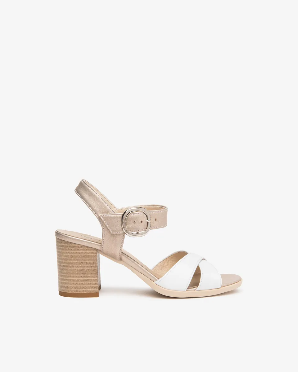 NeroGiardini Sandales Femme Cuir Made in Italy Été