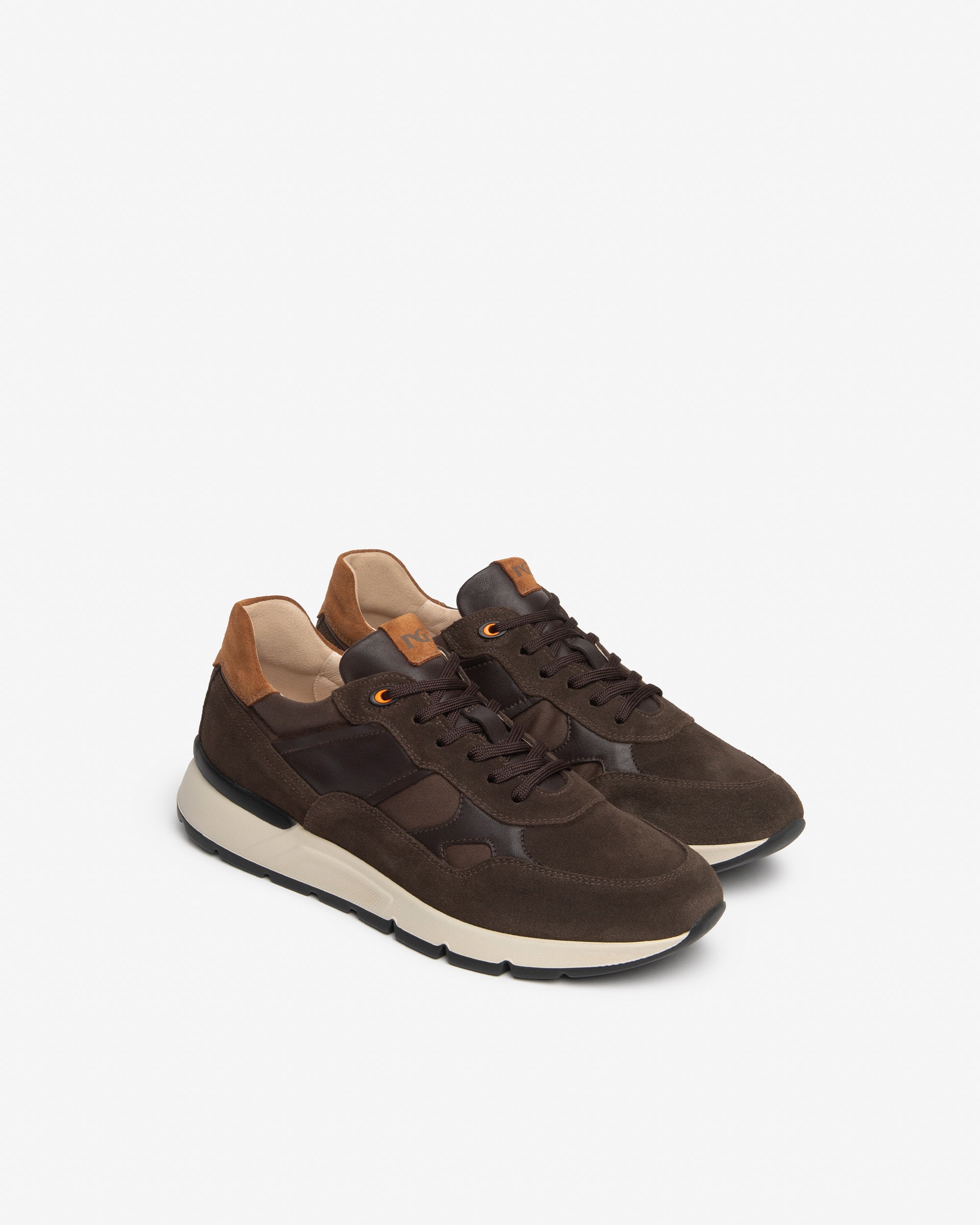 NeroGiardini Sneakers Homme Cuir Velours Toile Pointure 42