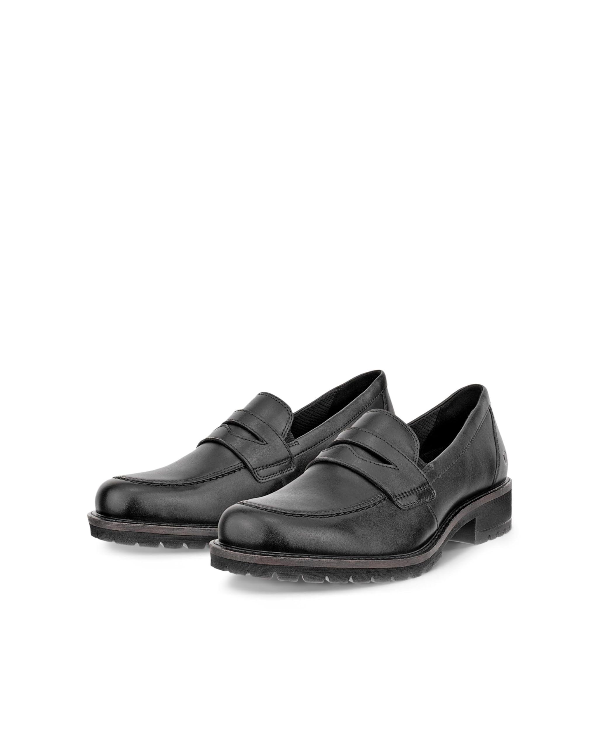 ECCO Elaina mocassin femme bleu marine élastique