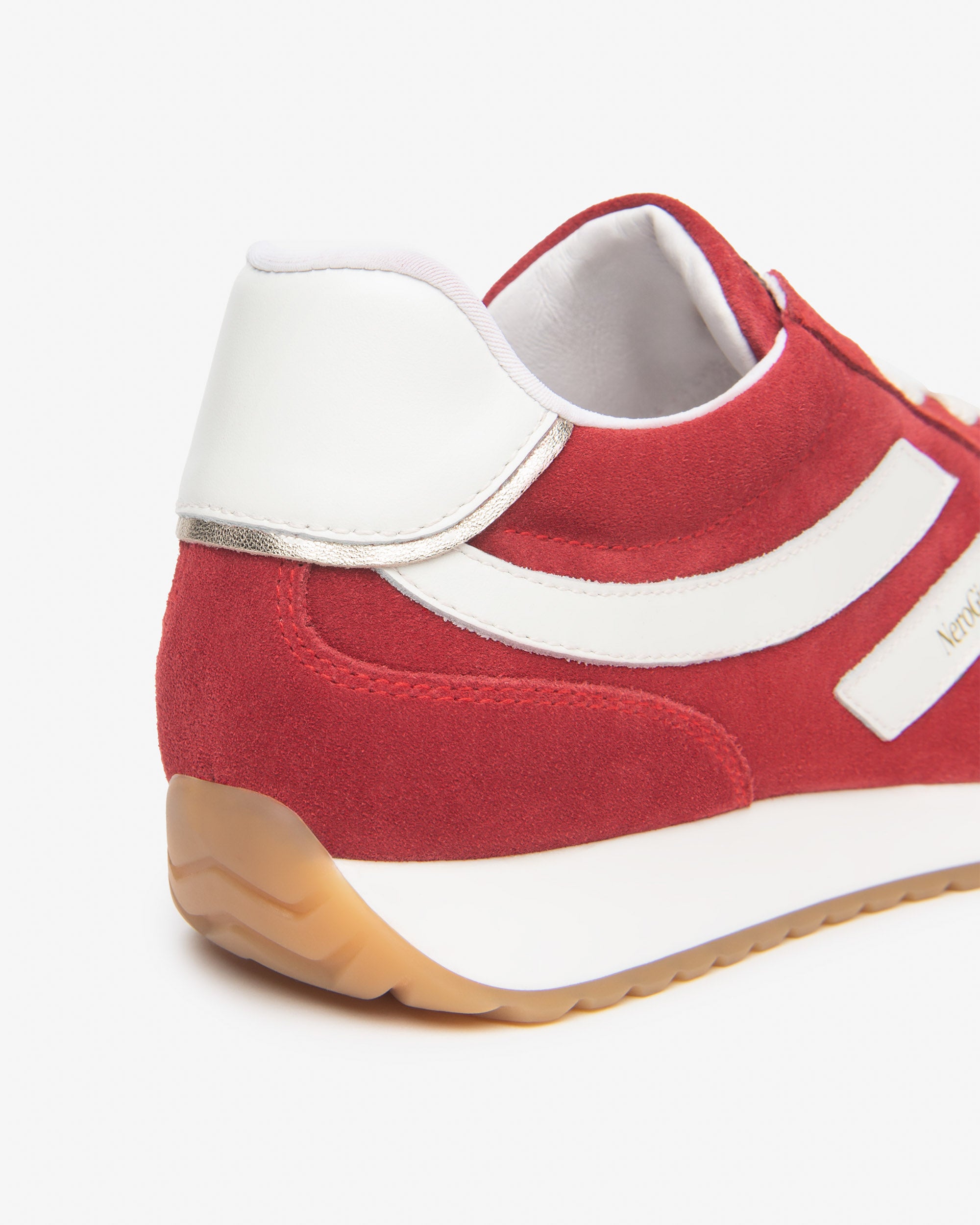 Nerogiardini Sneakers Femme Cuir Velours Memory Été