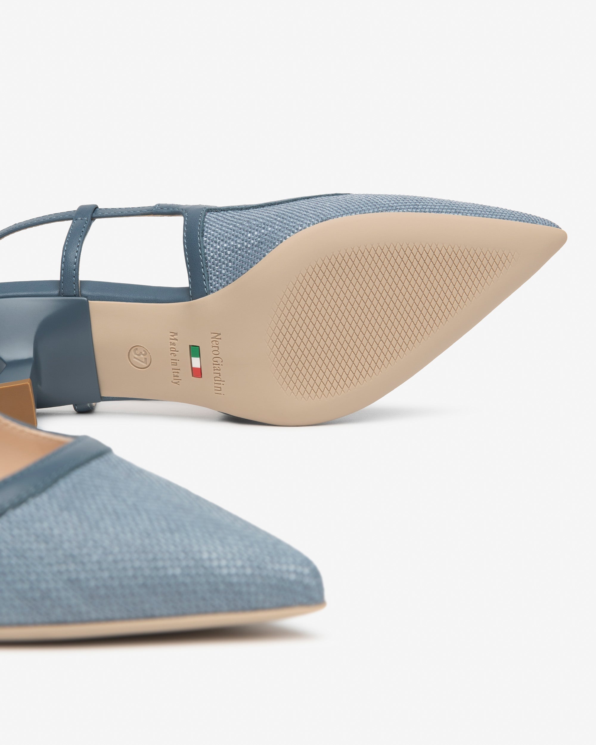 NeroGiardini Slingbacks Femme Cuir Tissu 37 Été