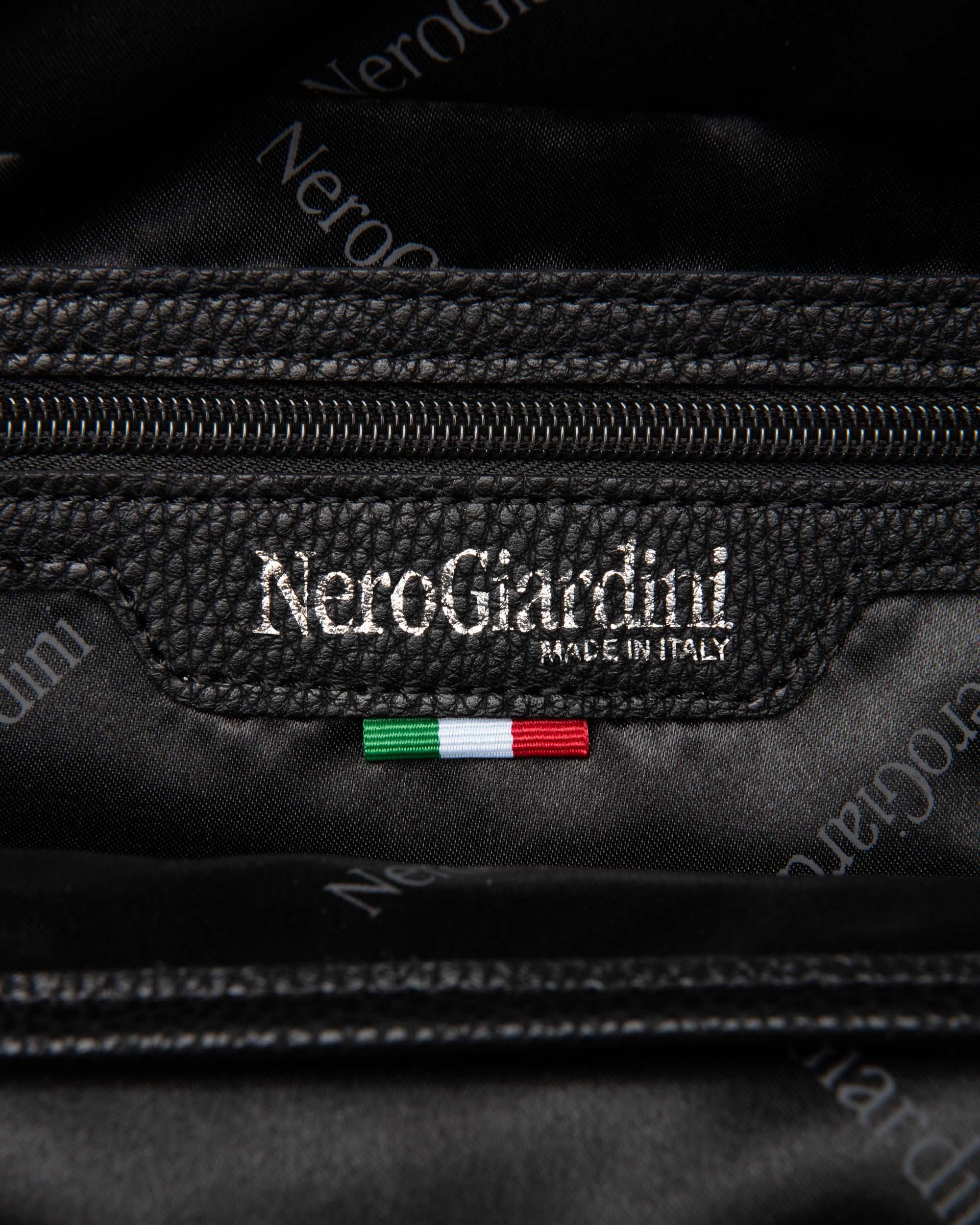 NeroGiardini Sacs Femme Main Matière Technique