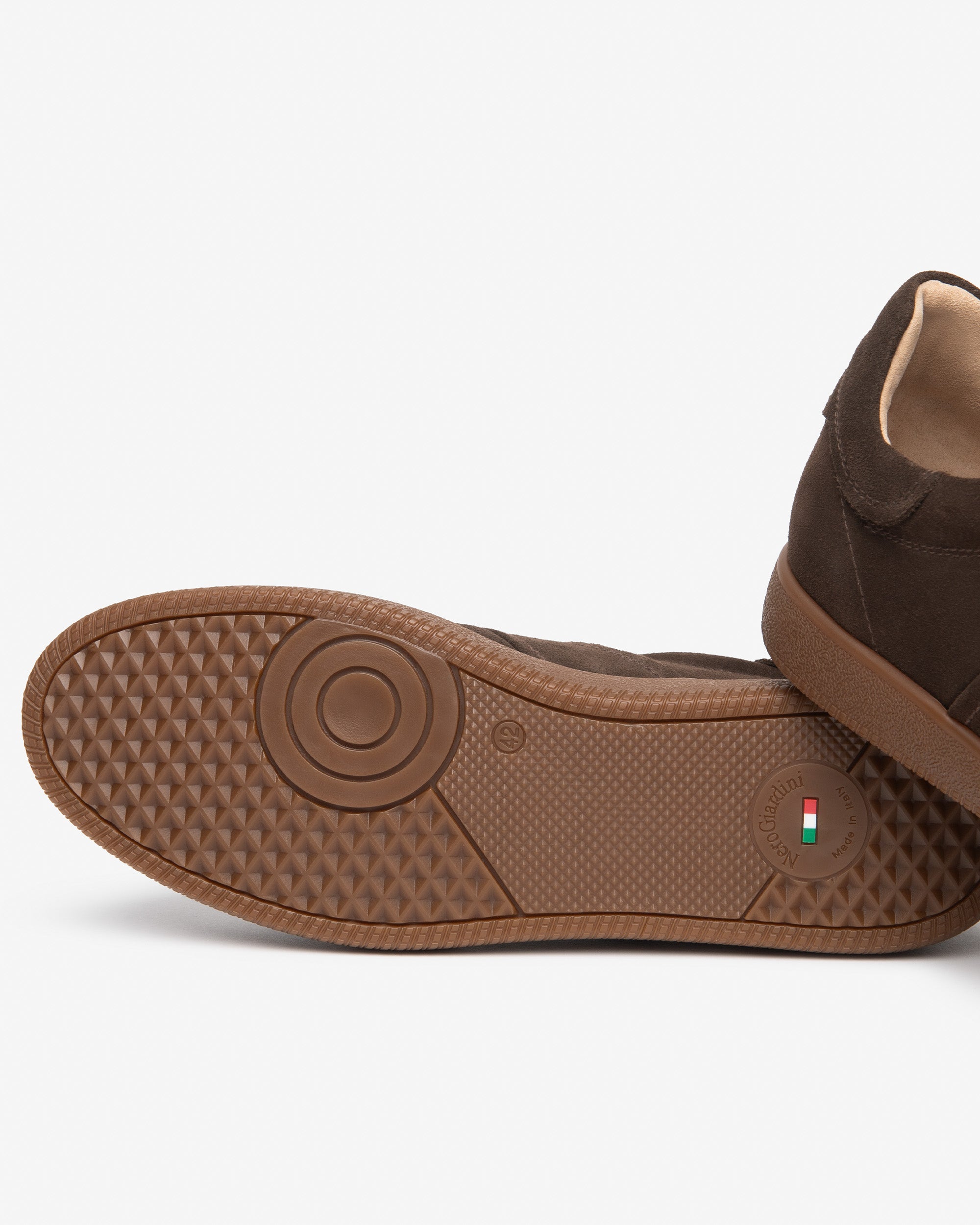 Nerogiardini Sneakers Homme Cuir Velours Caoutchouc