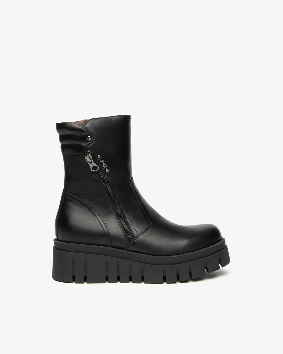 NeroGiardini Bottines Femme Bottines Cuir Hiver