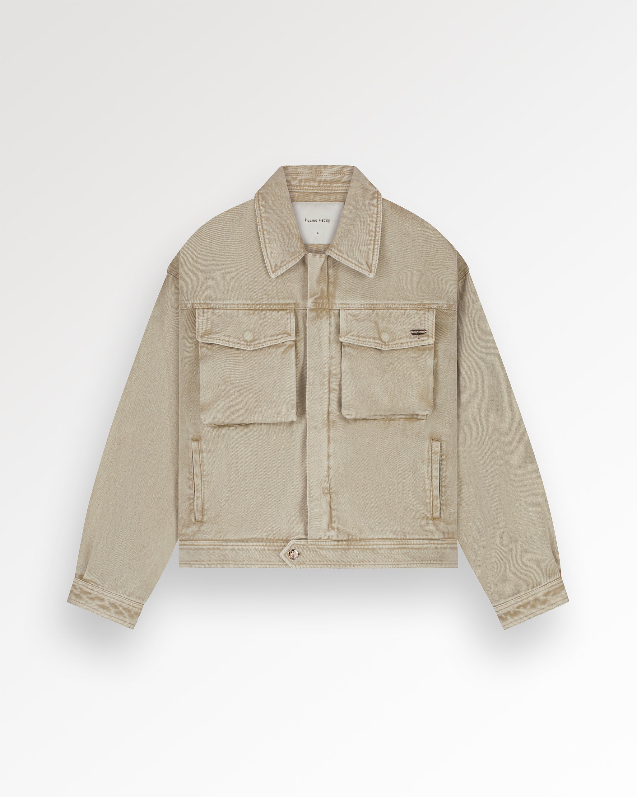 Filling Pieces Denim Jacket Kelp veste jean vert
