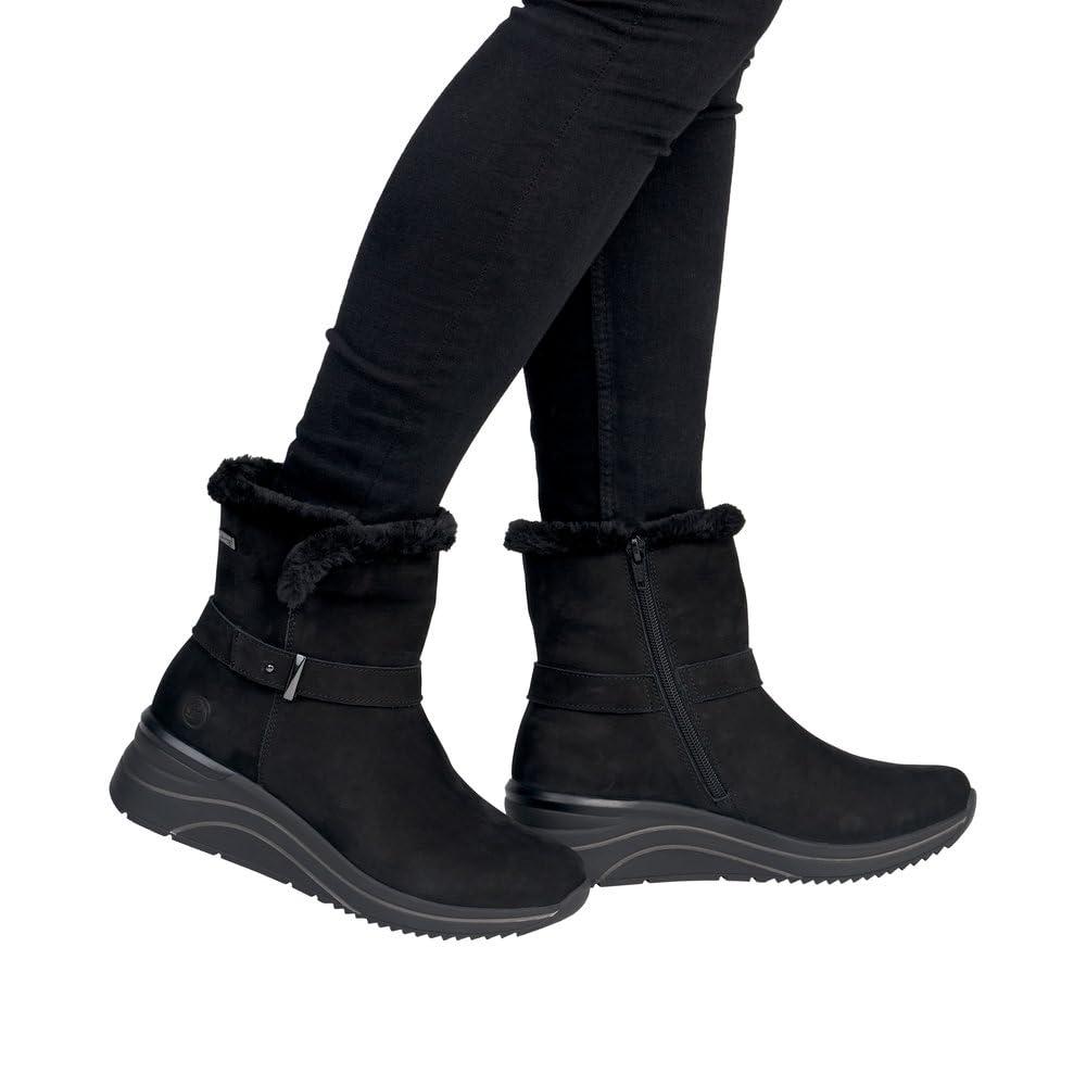 Remonte D0T82 bottes courtes femme noir 39 EU