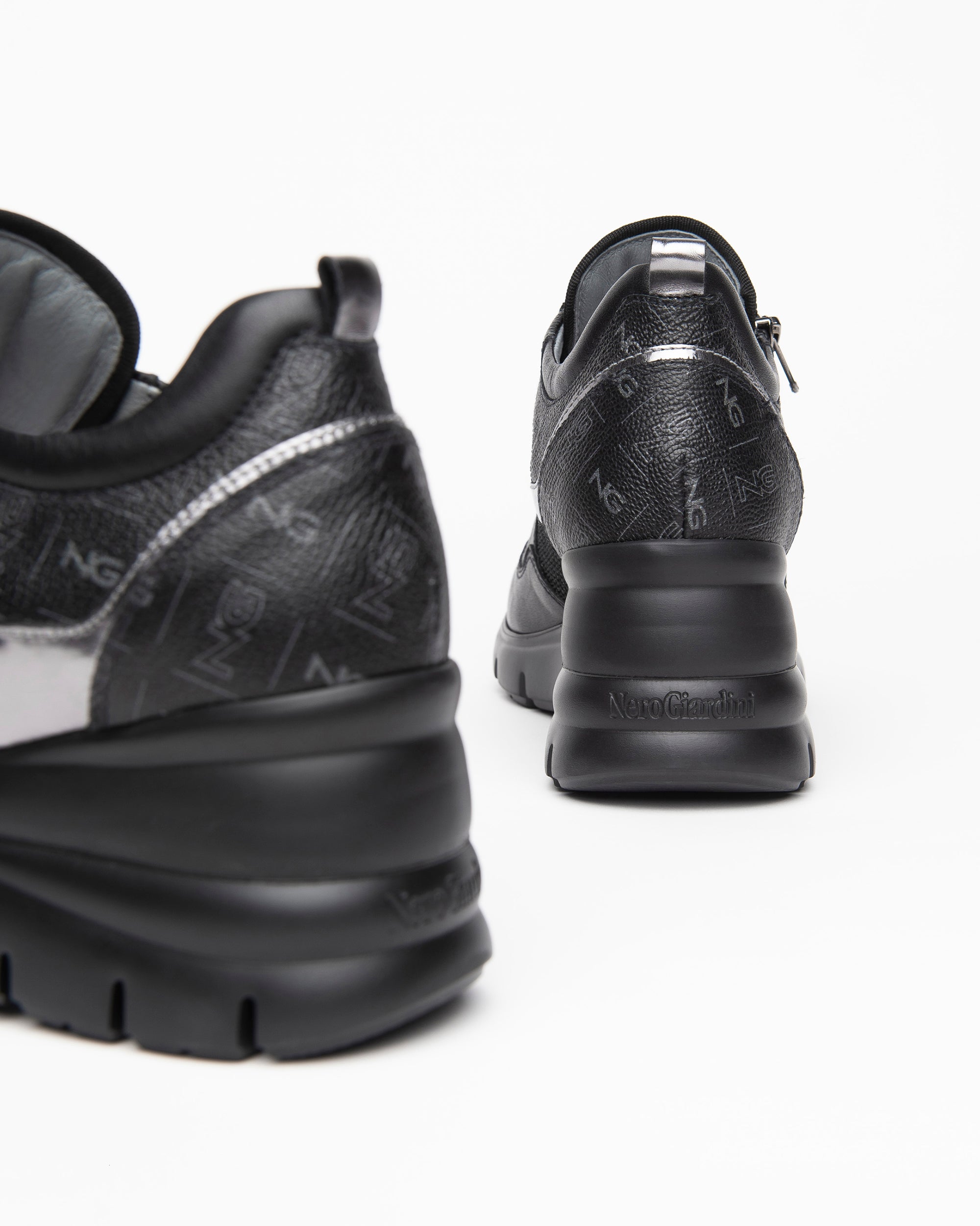 Nerogiardini Sneakers Femme Cuir DryGo Confort
