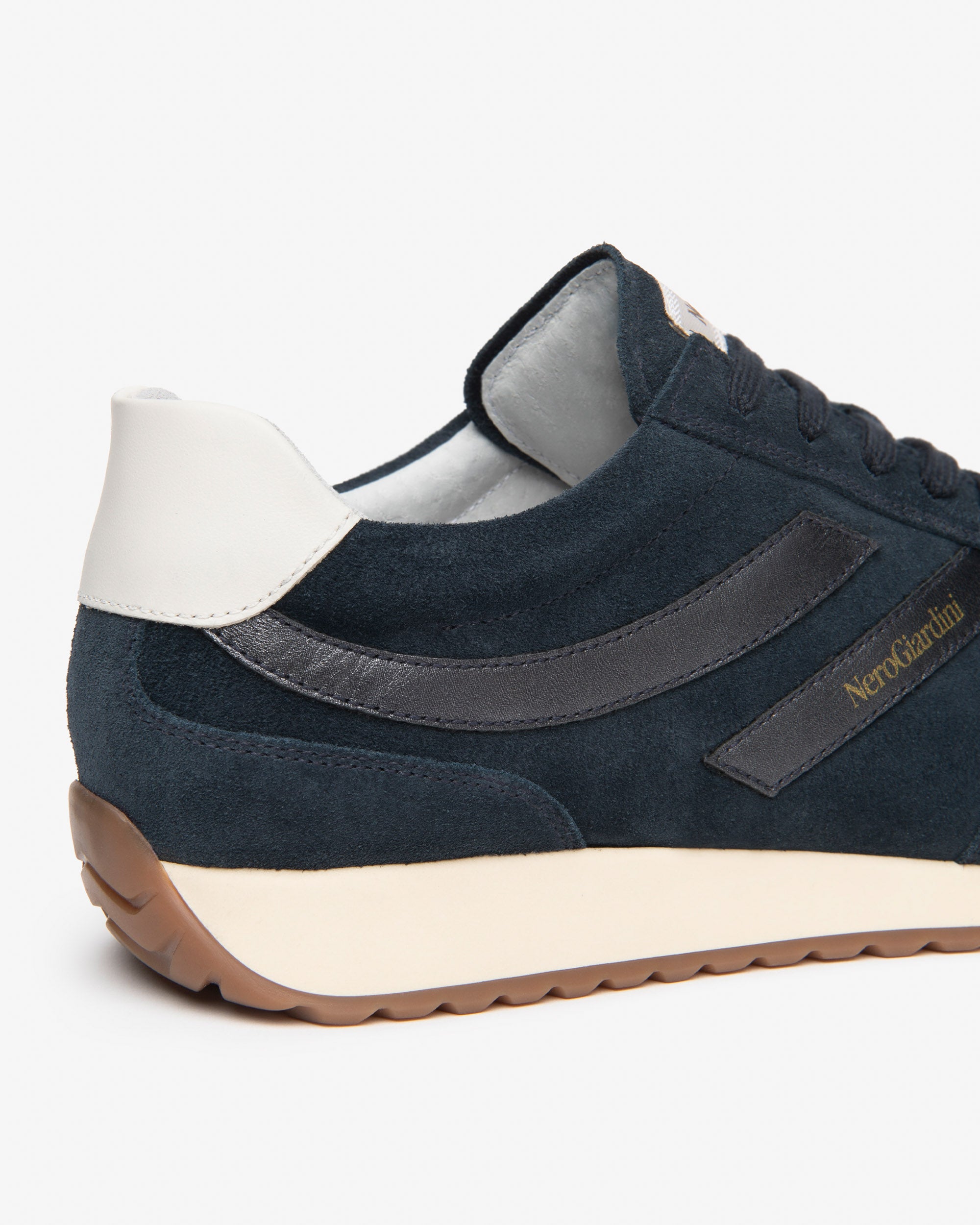 NeroGiardini Sneakers femme daim cuir lacets pointure 35-41