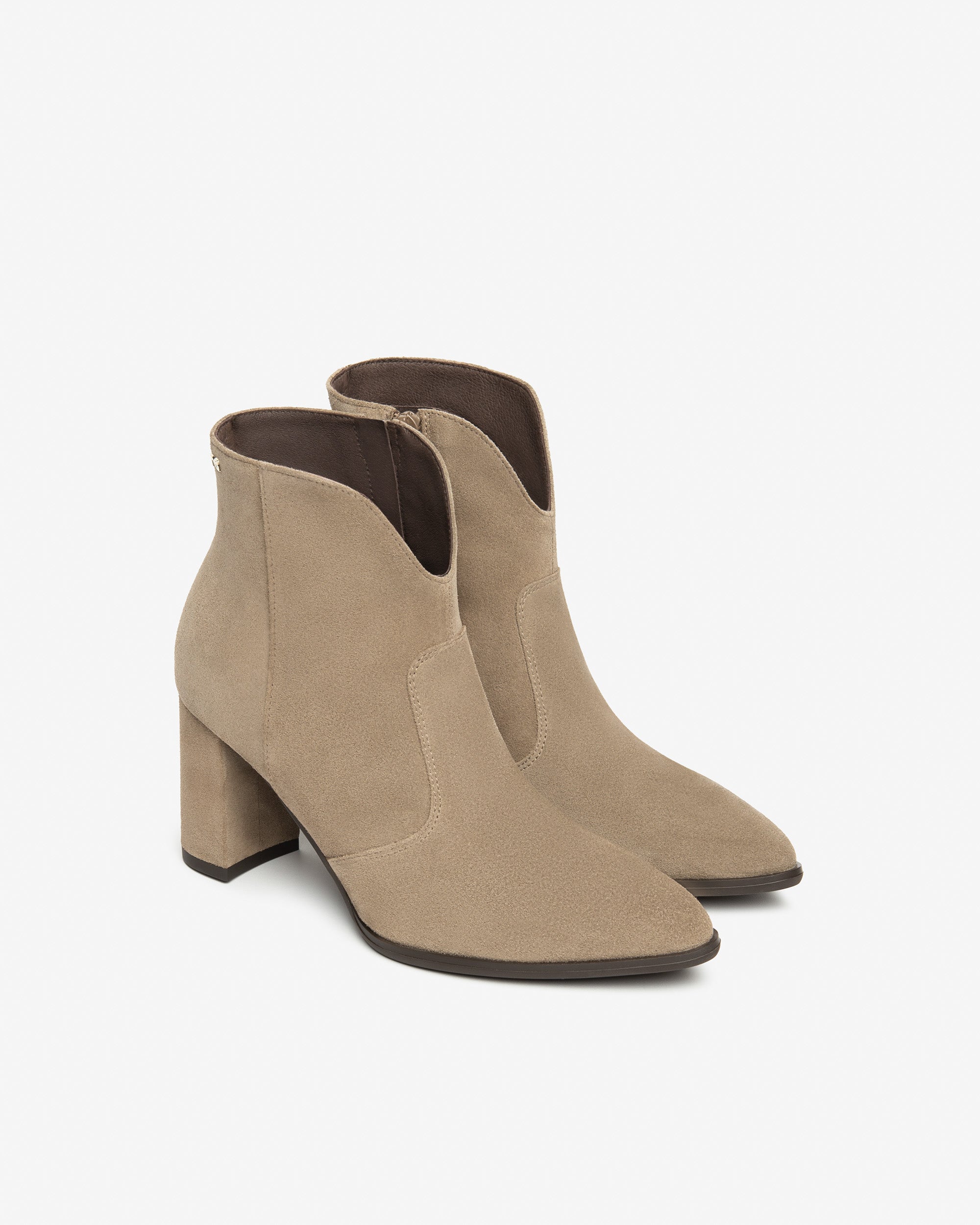 NeroGiardini Bottines Femme Cuir Velours Hiver Confort