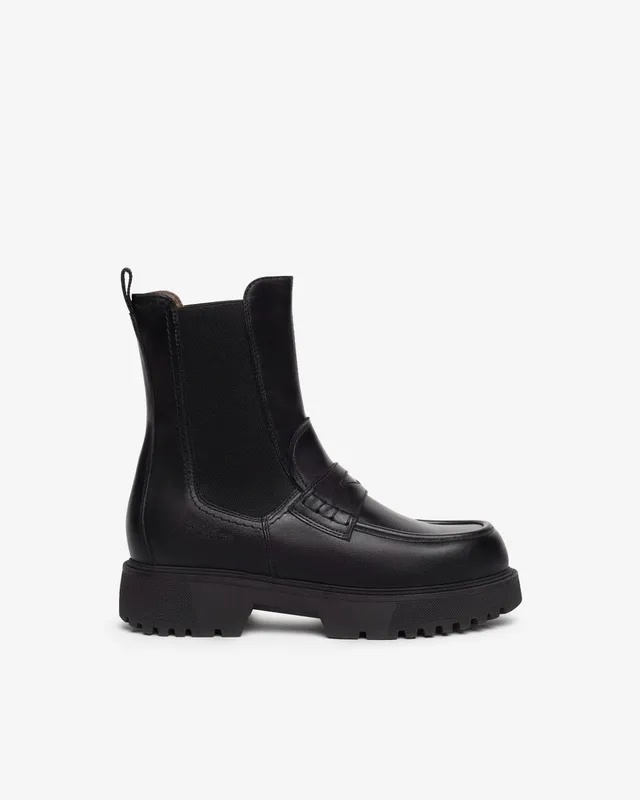 NeroGiardini Bottines Chelsea Femme Cuir