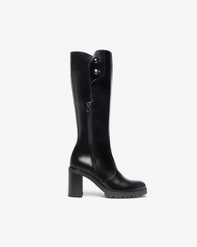 NeroGiardini Bottes femme cuir hiver 35-41