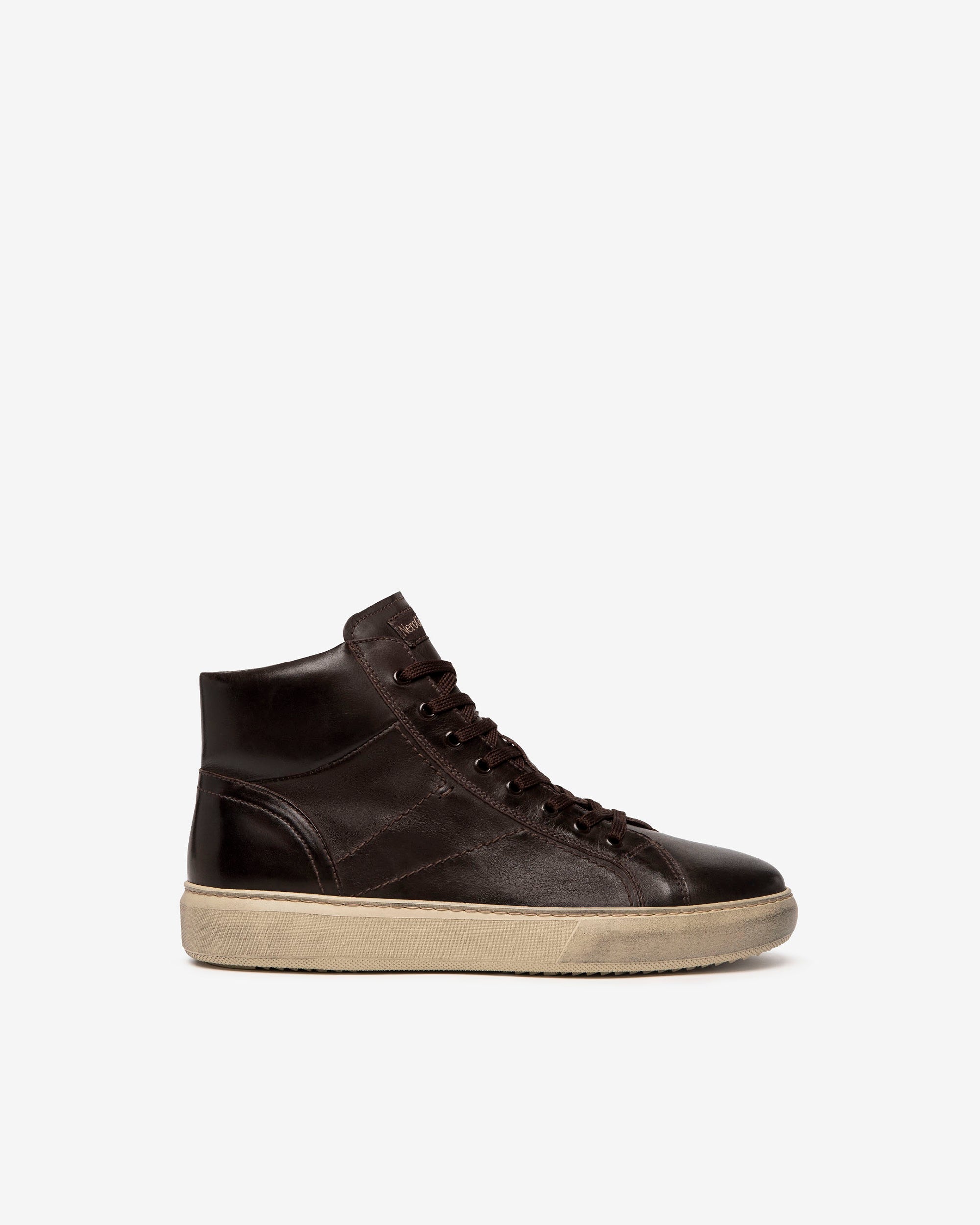 Nerogiardini Sneakers Montantes Homme Cuir Baskets