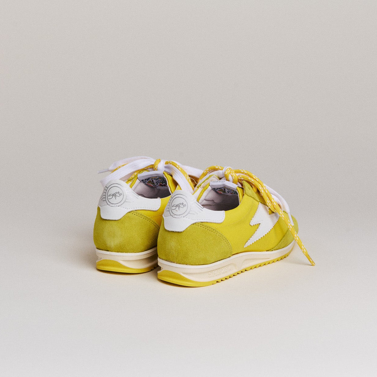 SMR Joyce D197 baskets jaunes tissu pointure 36-40