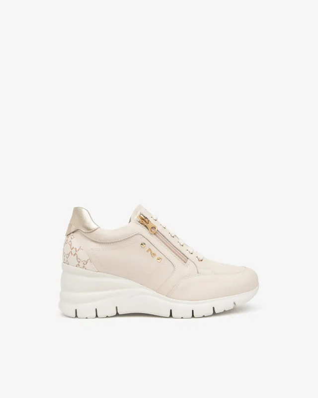Nerogiardini Sneakers Femme Cuir Basket Confort