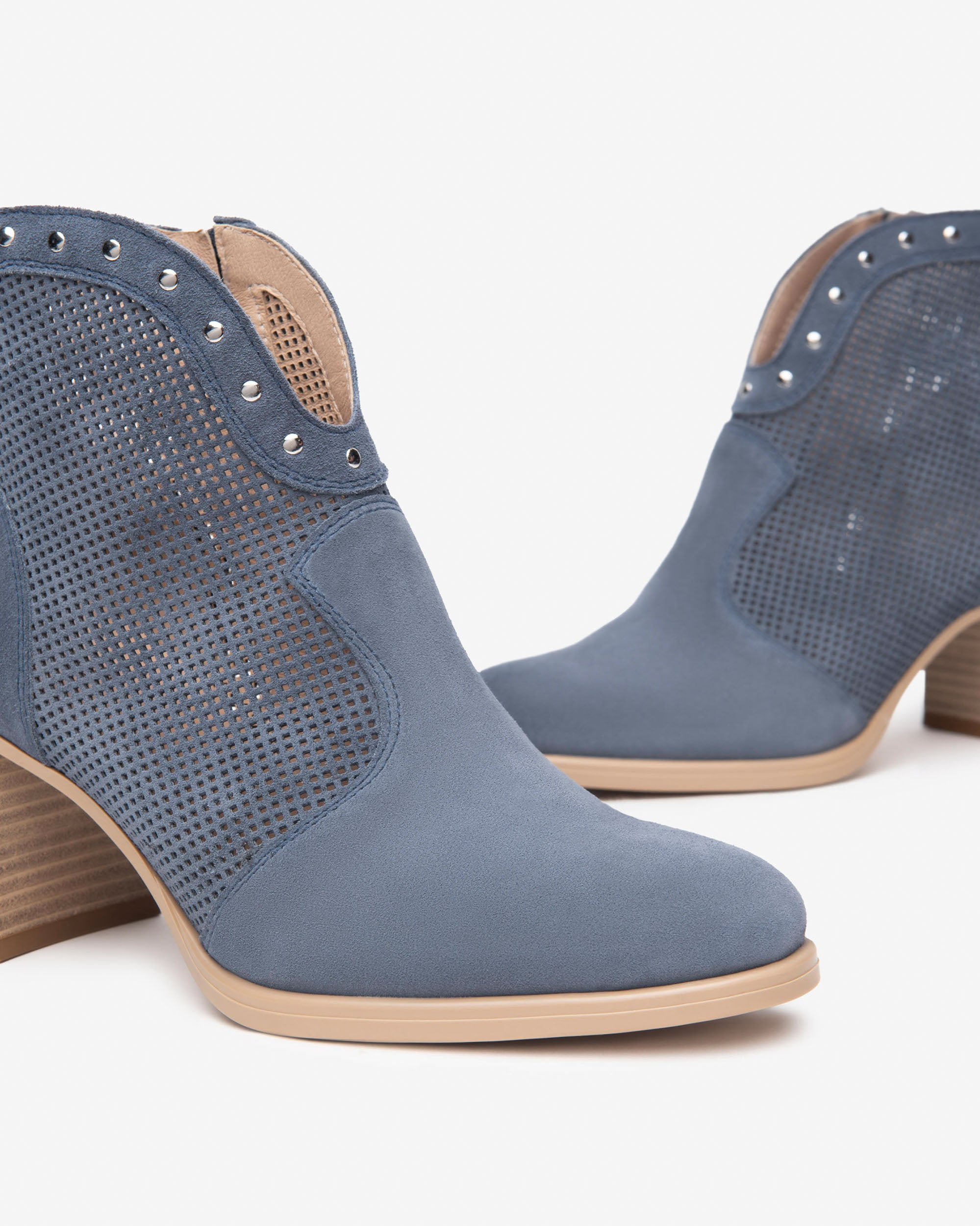 NeroGiardini Bottines Femme Velours Confort Ville