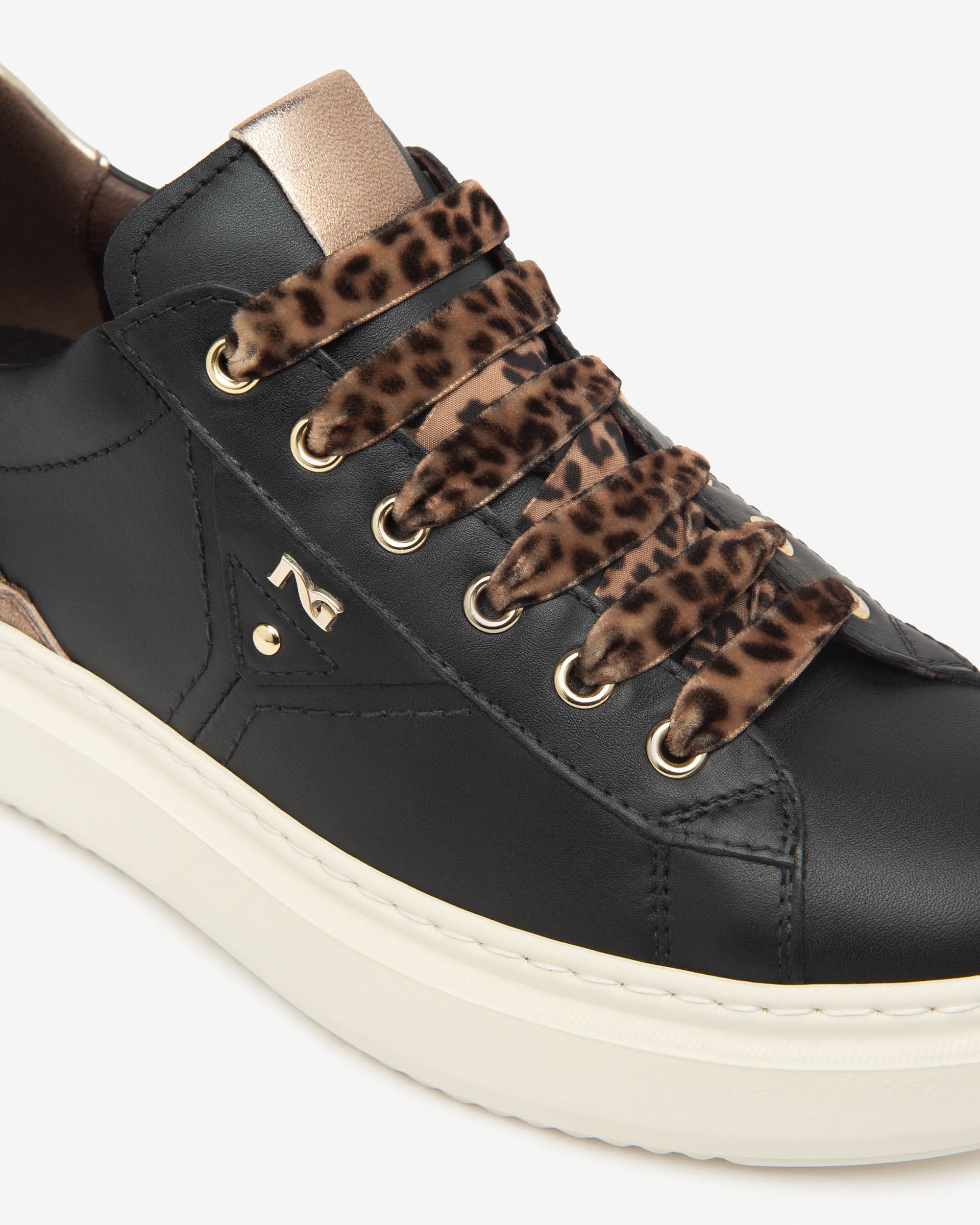 NeroGiardini Sneakers Femme Cuir Velours 35-41 Hiver