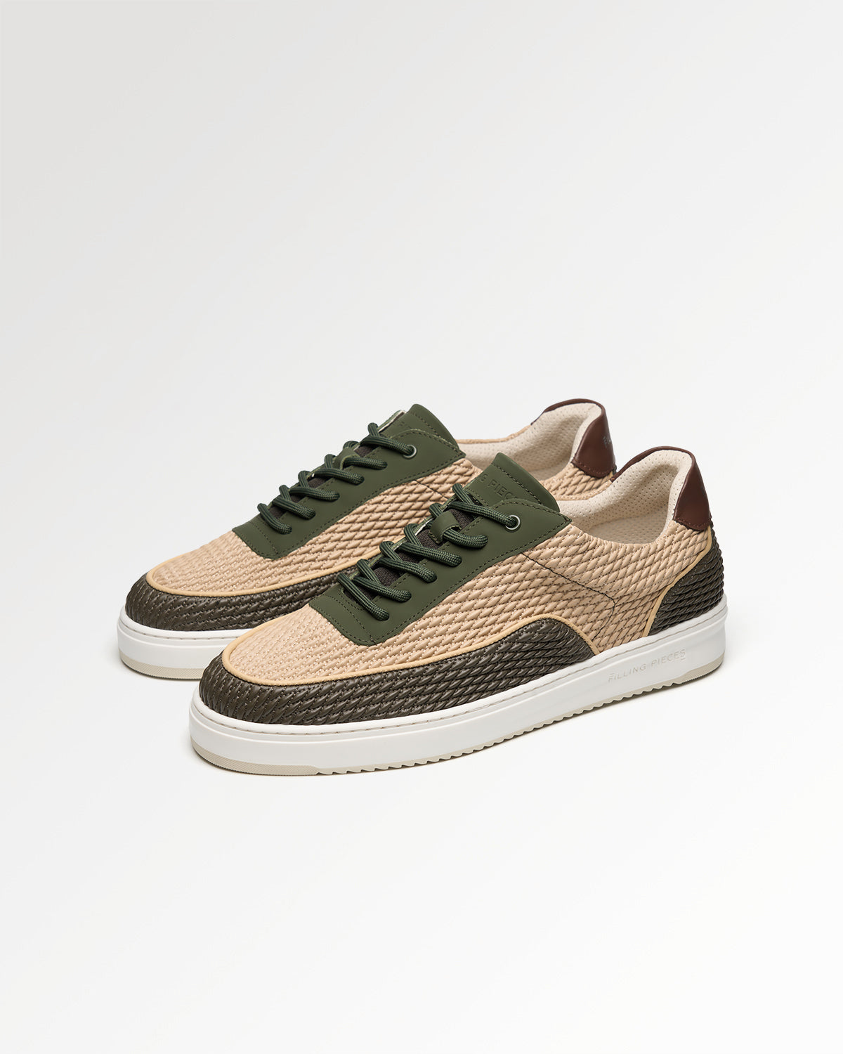 Filling Pieces Mondo Reed sneakers beige cuir