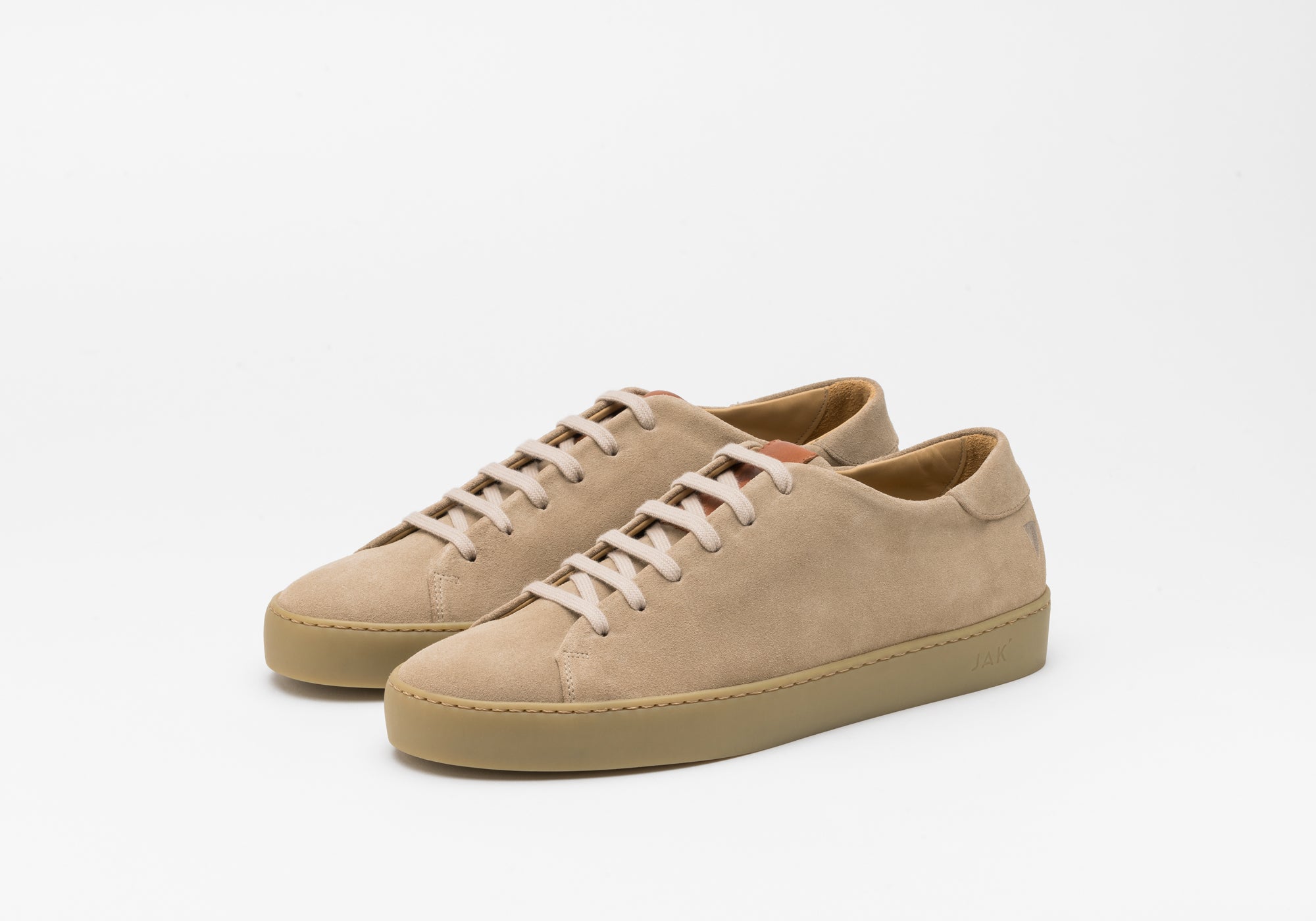 JAK Legacy Mutton sneaker basse cuir daim beige