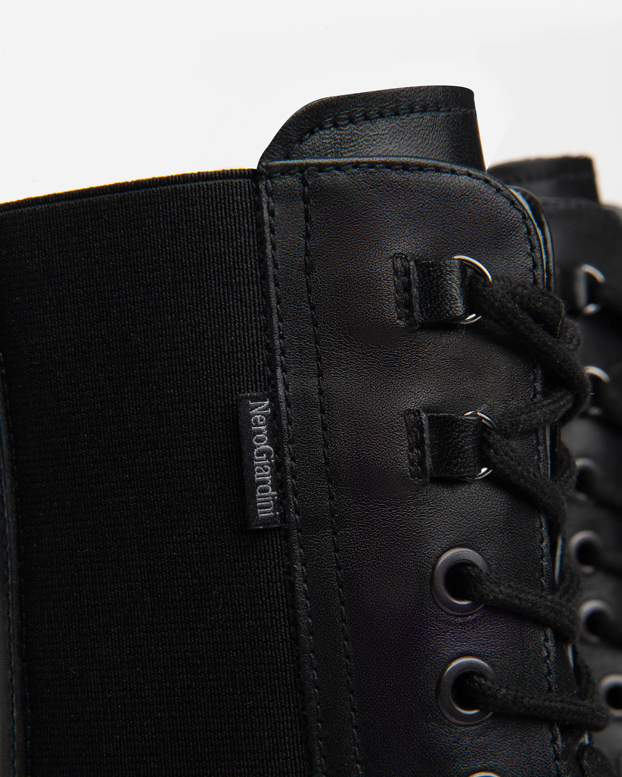 NeroGiardini Bottines motardes femme cuir hiver