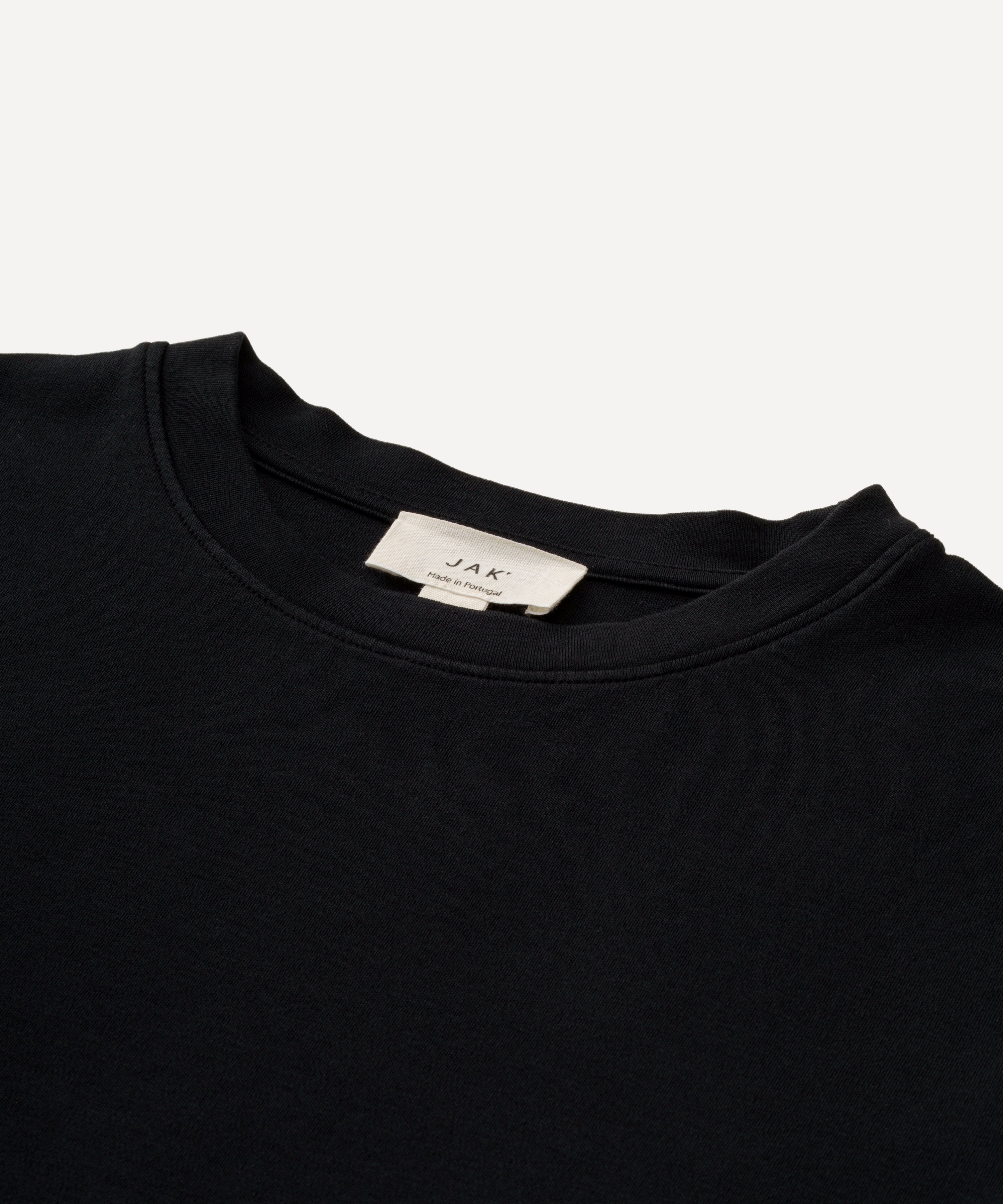 JAK T-Shirt 01 t-shirt homme noir coton bio
