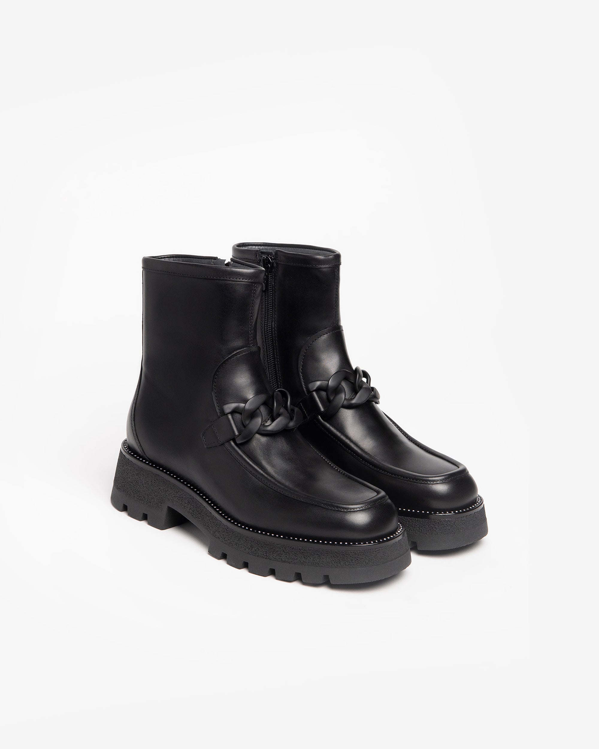 NeroGiardini Bottines Cuir Femme DryGo Combat