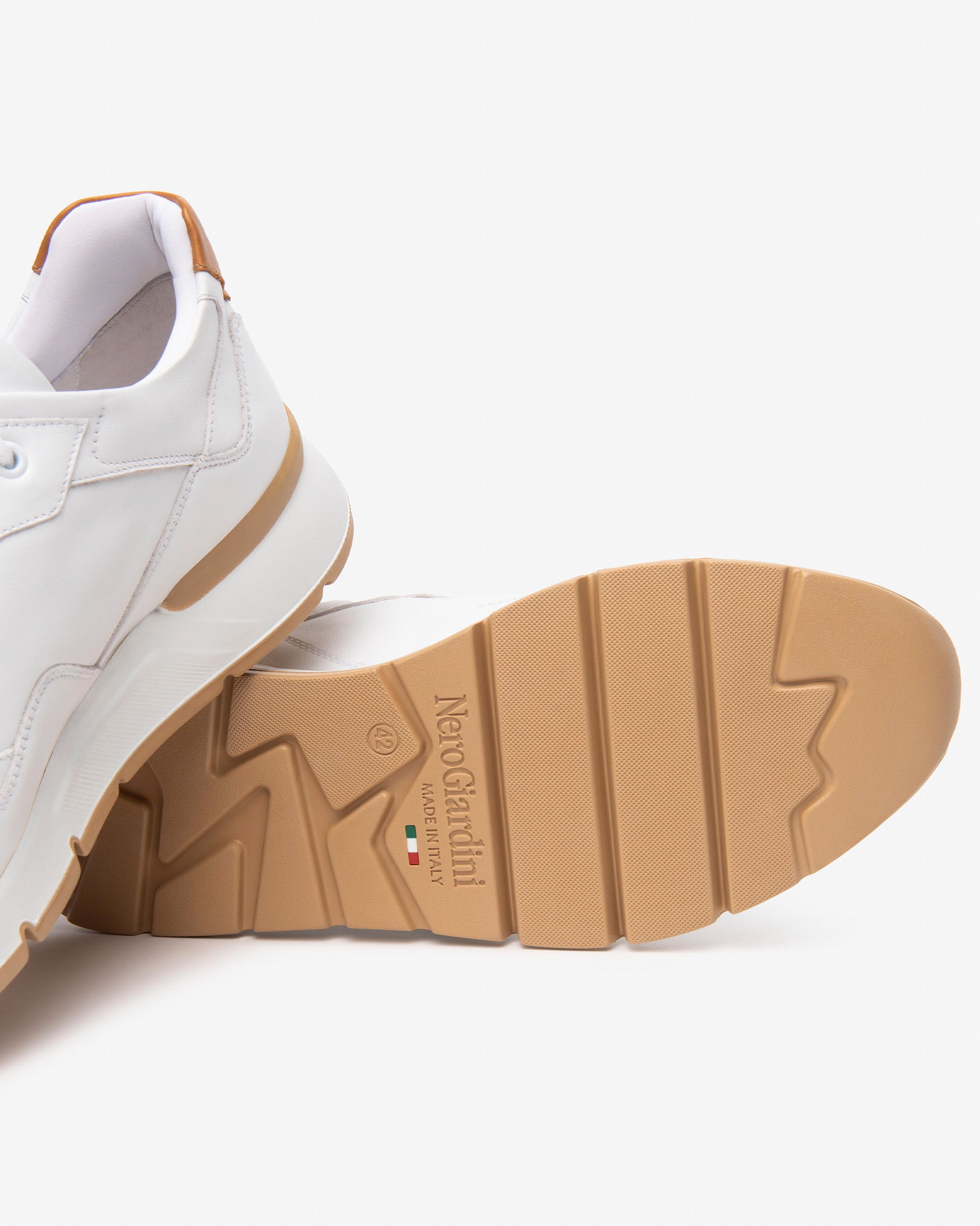 NeroGiardini Sneakers Homme Cuir Baskets Ville Été