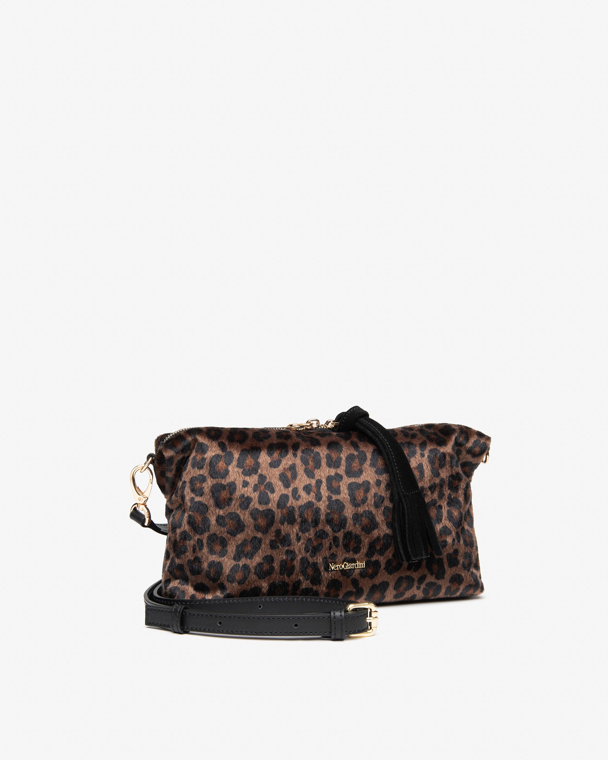 NeroGiardini Sacs Sac Bandoulière Femme Cuir Animalier PZ