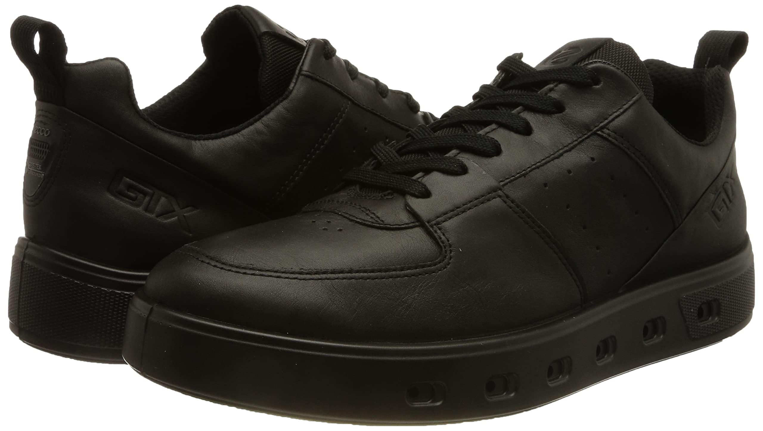 ECCO Street 720 basket homme noir cuir gore-tex