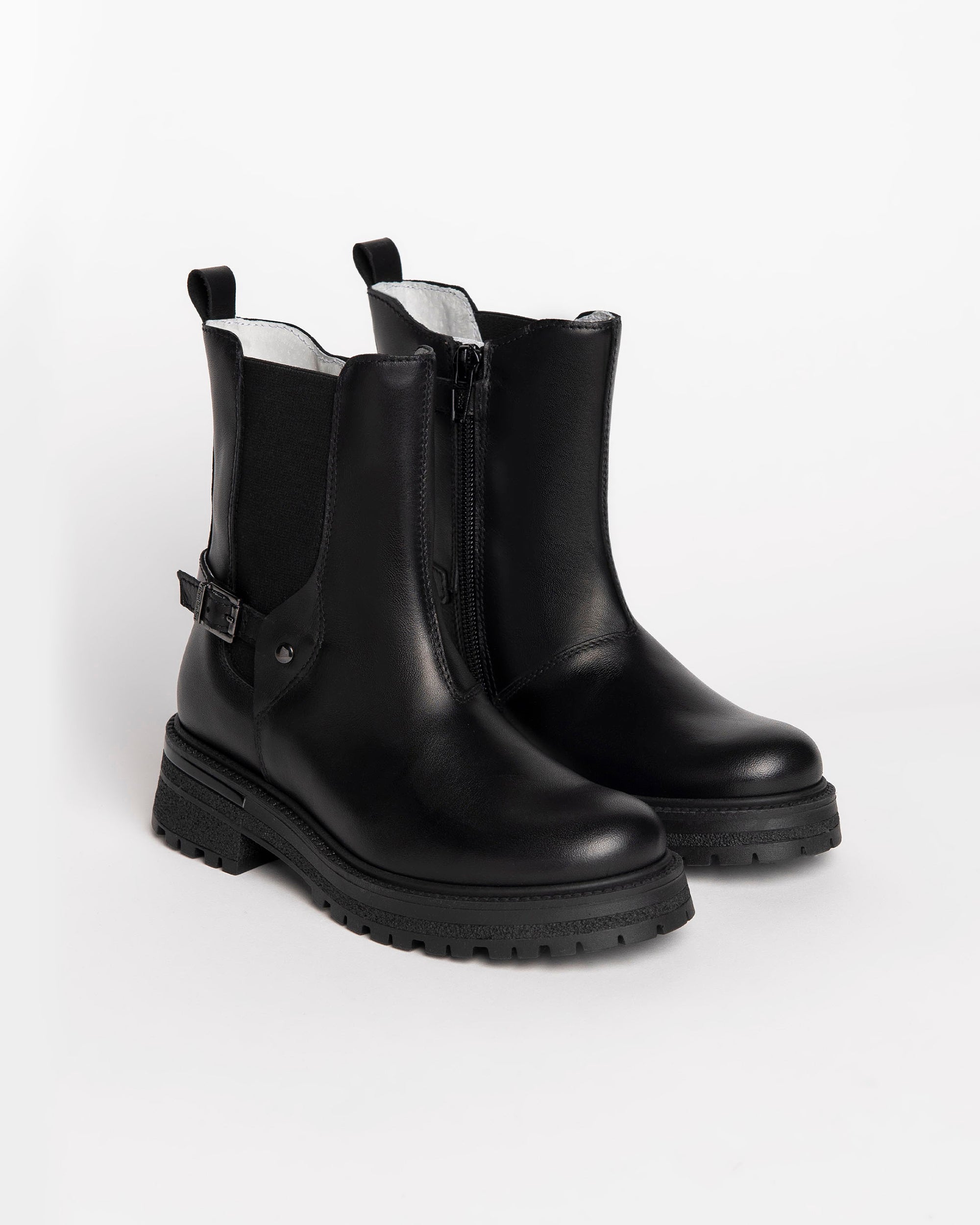 NeroGiardini Bottines Teens Fille Cuir 31-39 Hiver