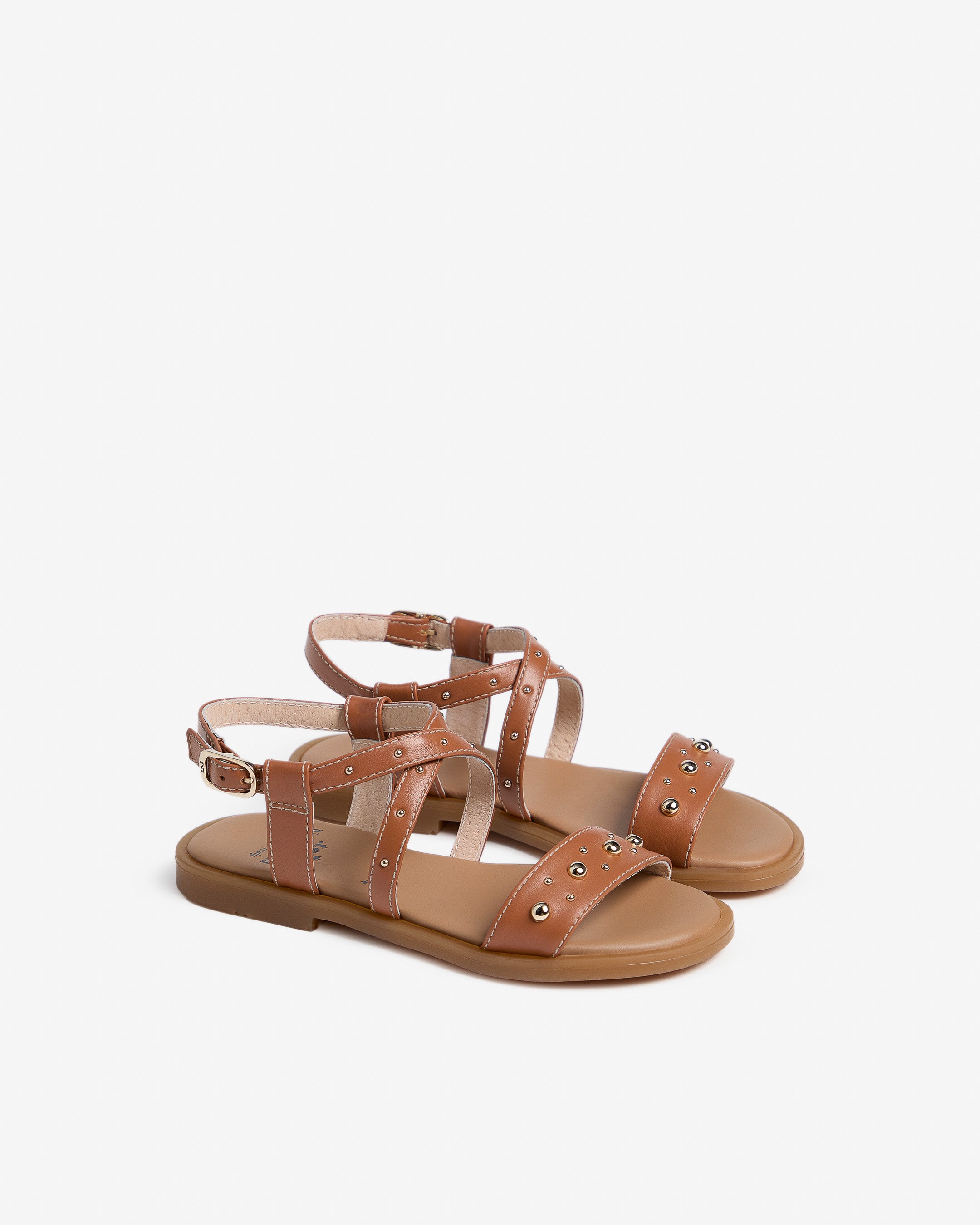 NeroGiardini Sandales cuir fille teen semelle légère confort