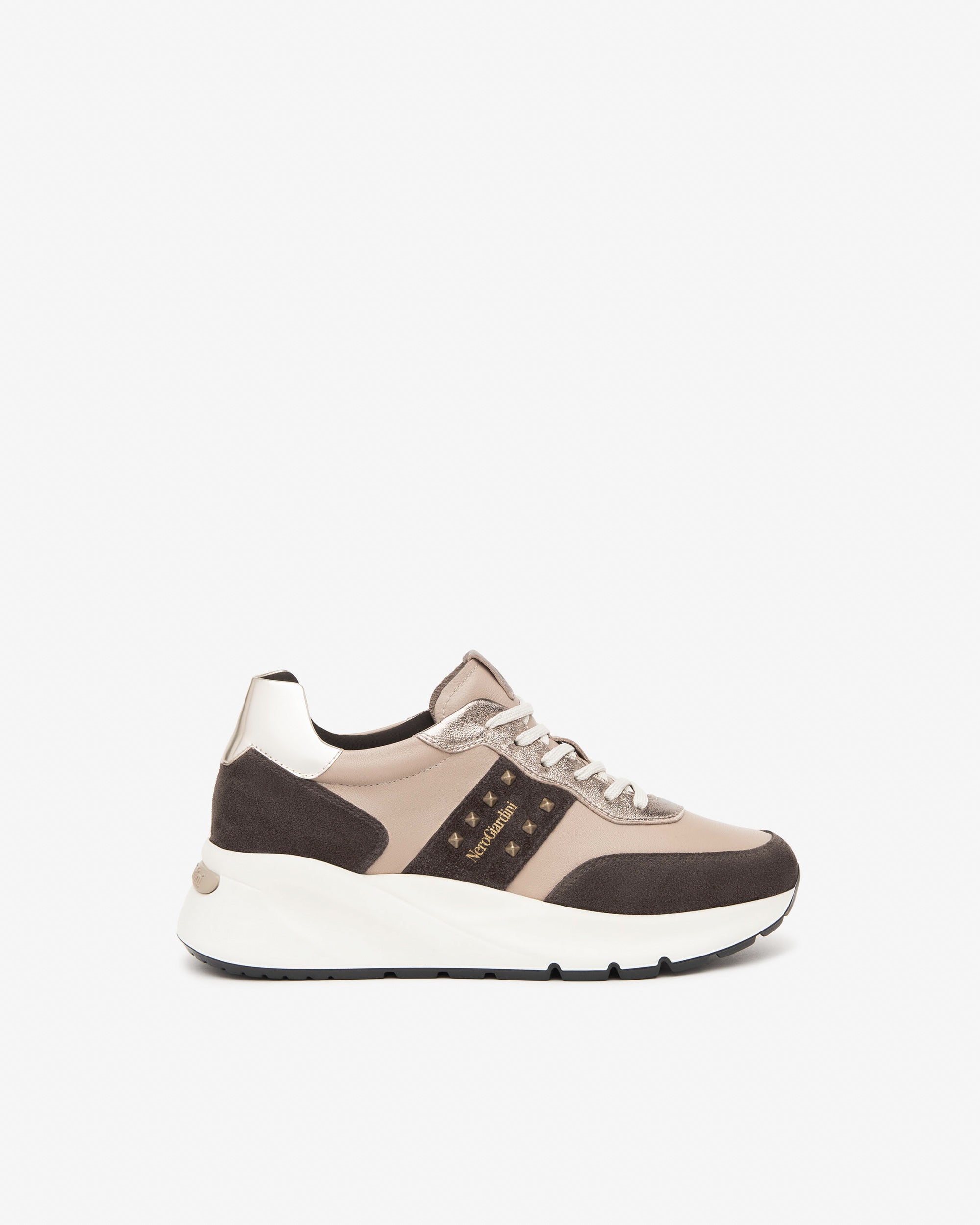 NeroGiardini Sneakers Femme Cuir Velours DryGo Ville