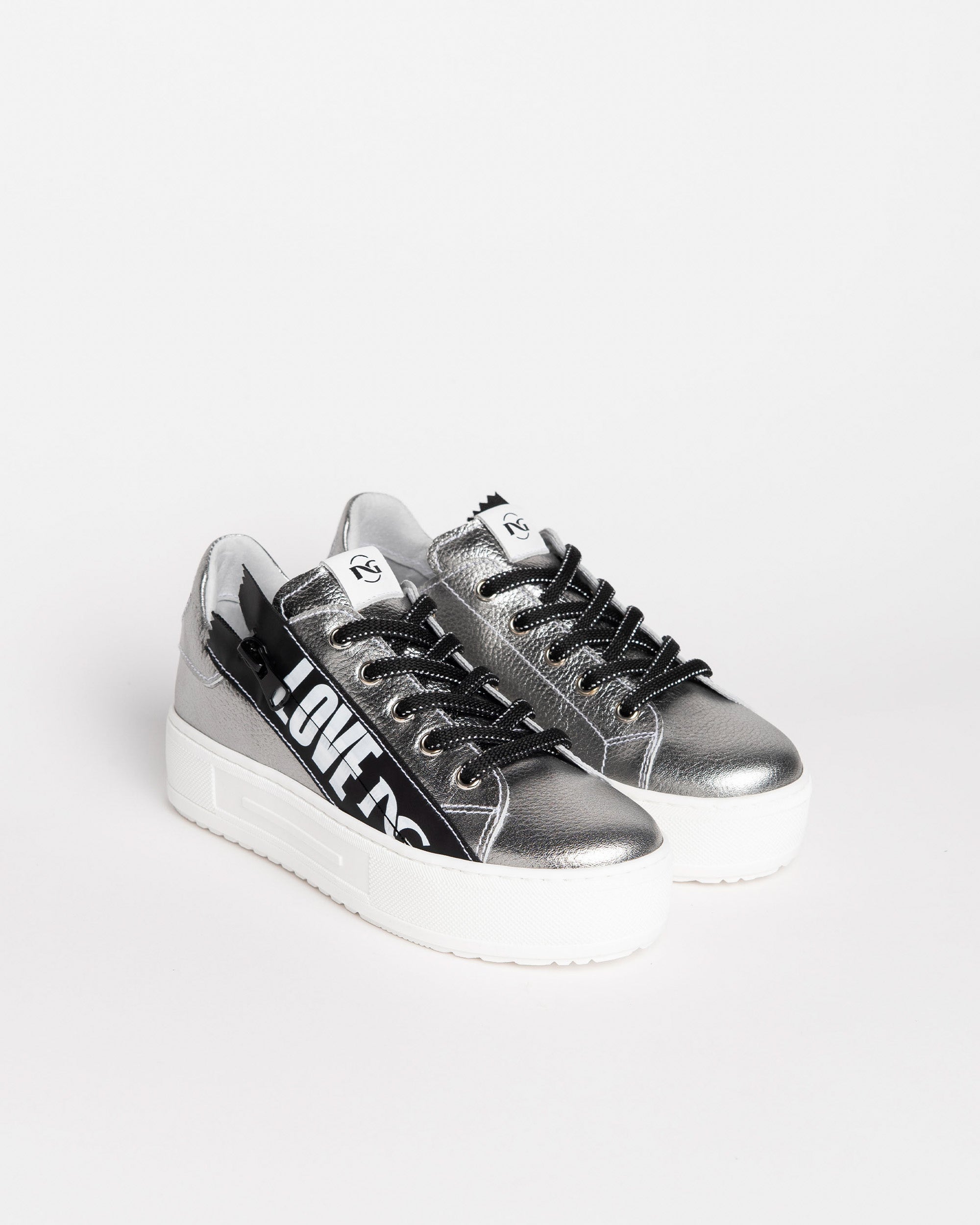 NeroGiardini Teens Sneakers cuir fille automne-hiver