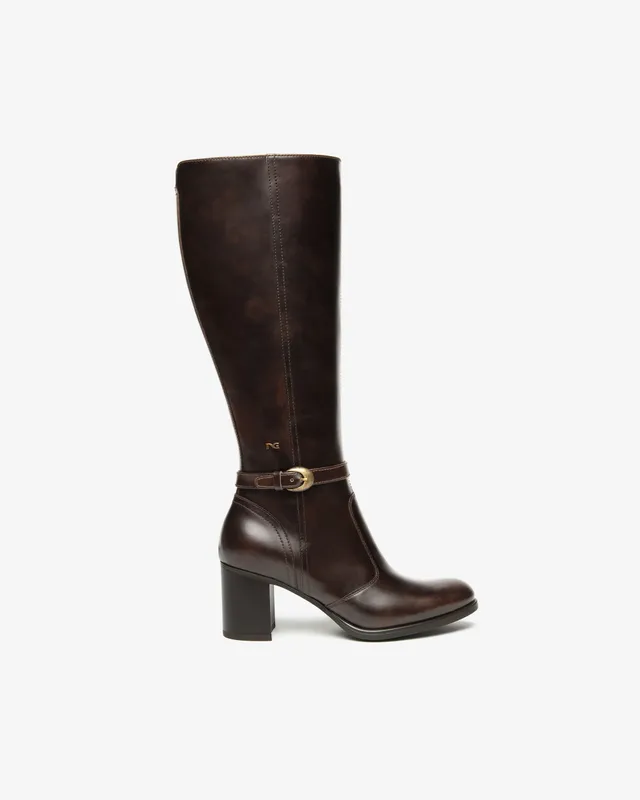 NeroGiardini Bottes Femme en Cuir Pointure 36 Confort