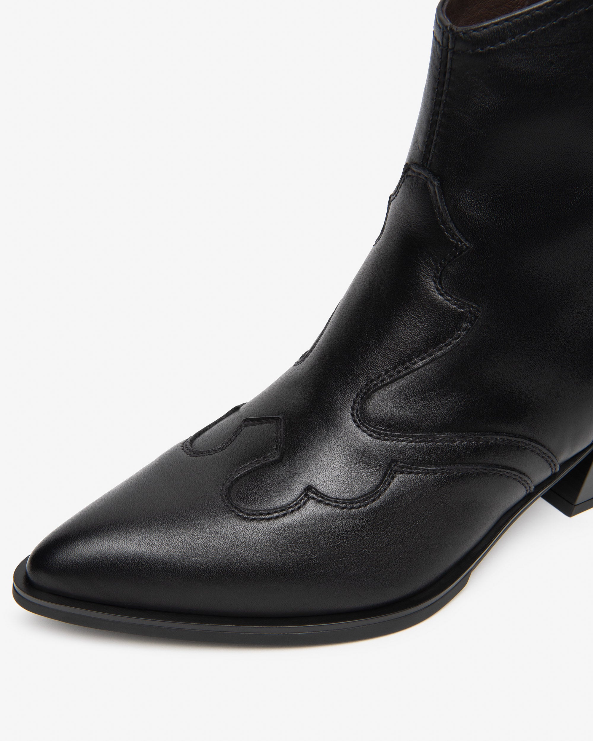 NeroGiardini Bottines Femme en Cuir Western Talon 50 mm