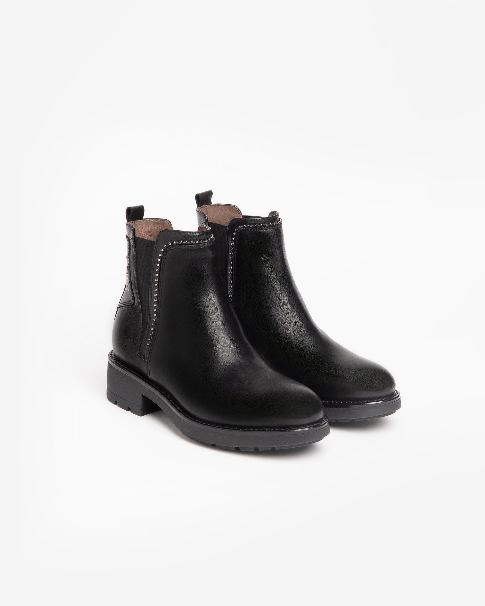 NeroGiardini Bottines Chelsea Femme Cuir Italie