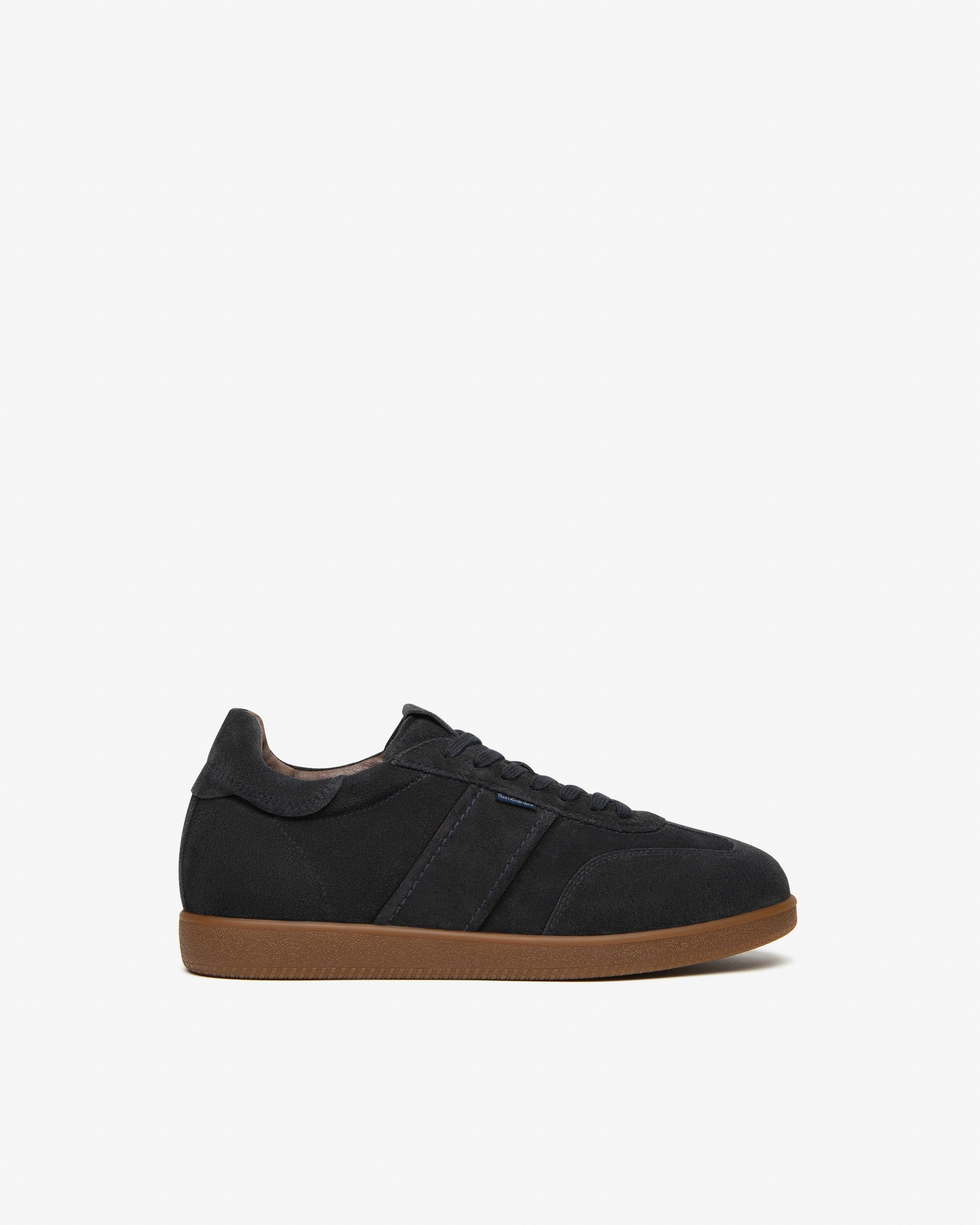NeroGiardini Sneakers baskets cuir velours homme ville