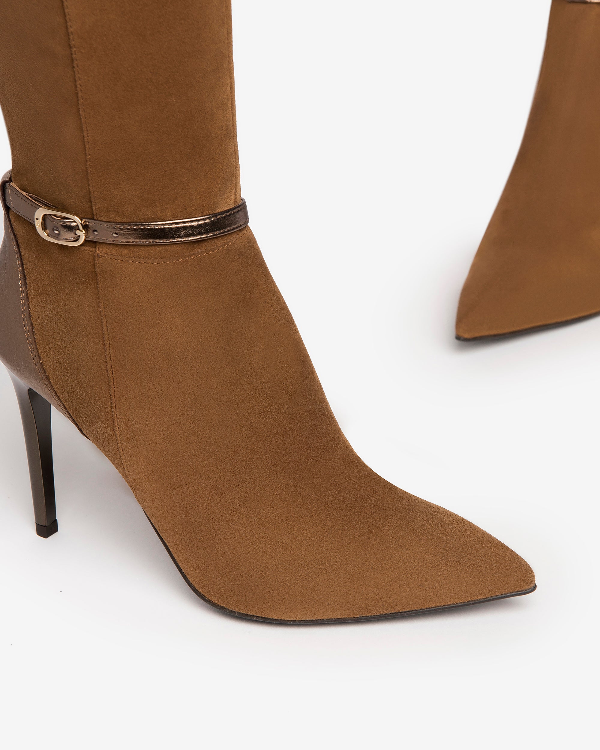 Nerogiardini Bottes Femme Cuir Velours Vernis Élégantes