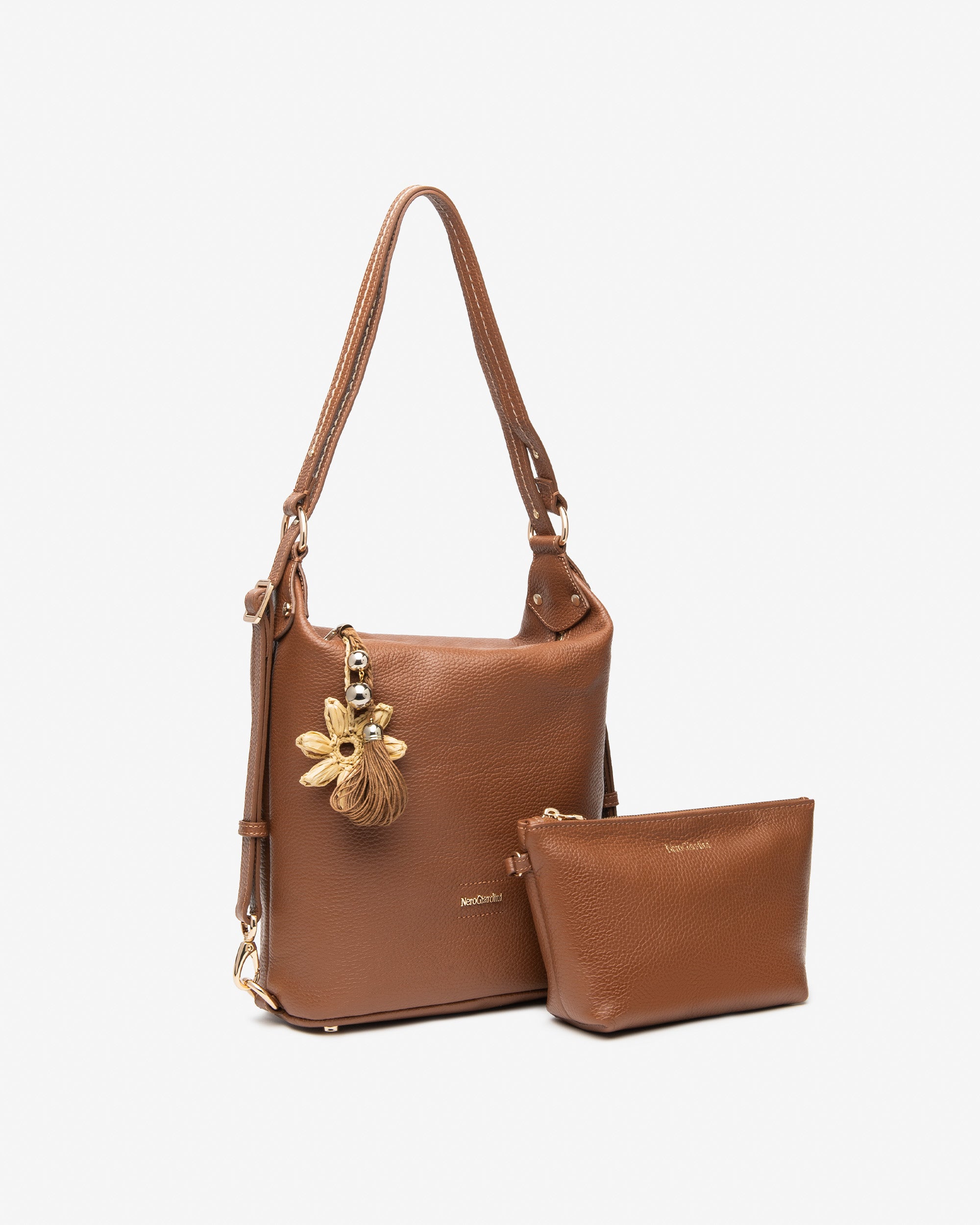 NeroGiardini Sacs épaule cuir femme Made in Italy