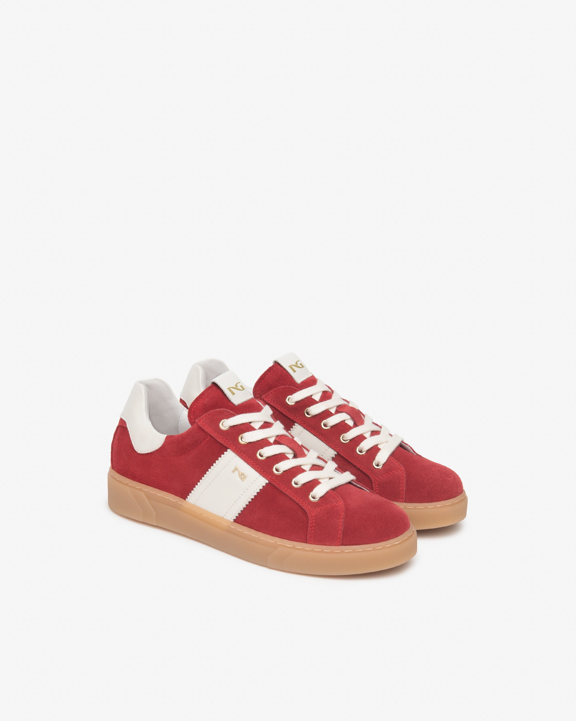NeroGiardini Sneakers Cuir Velours Femme Confort 35-41