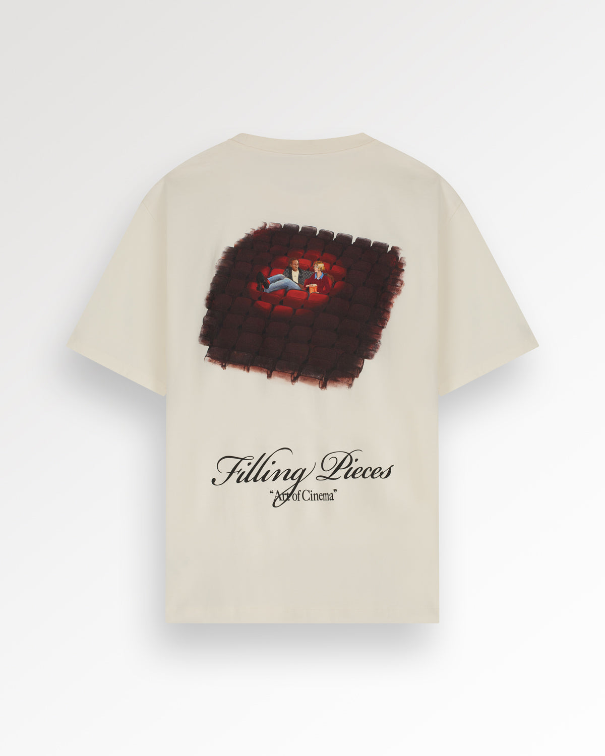 Filling Pieces T-Shirt Cinema Antique White t-shirt coton bio