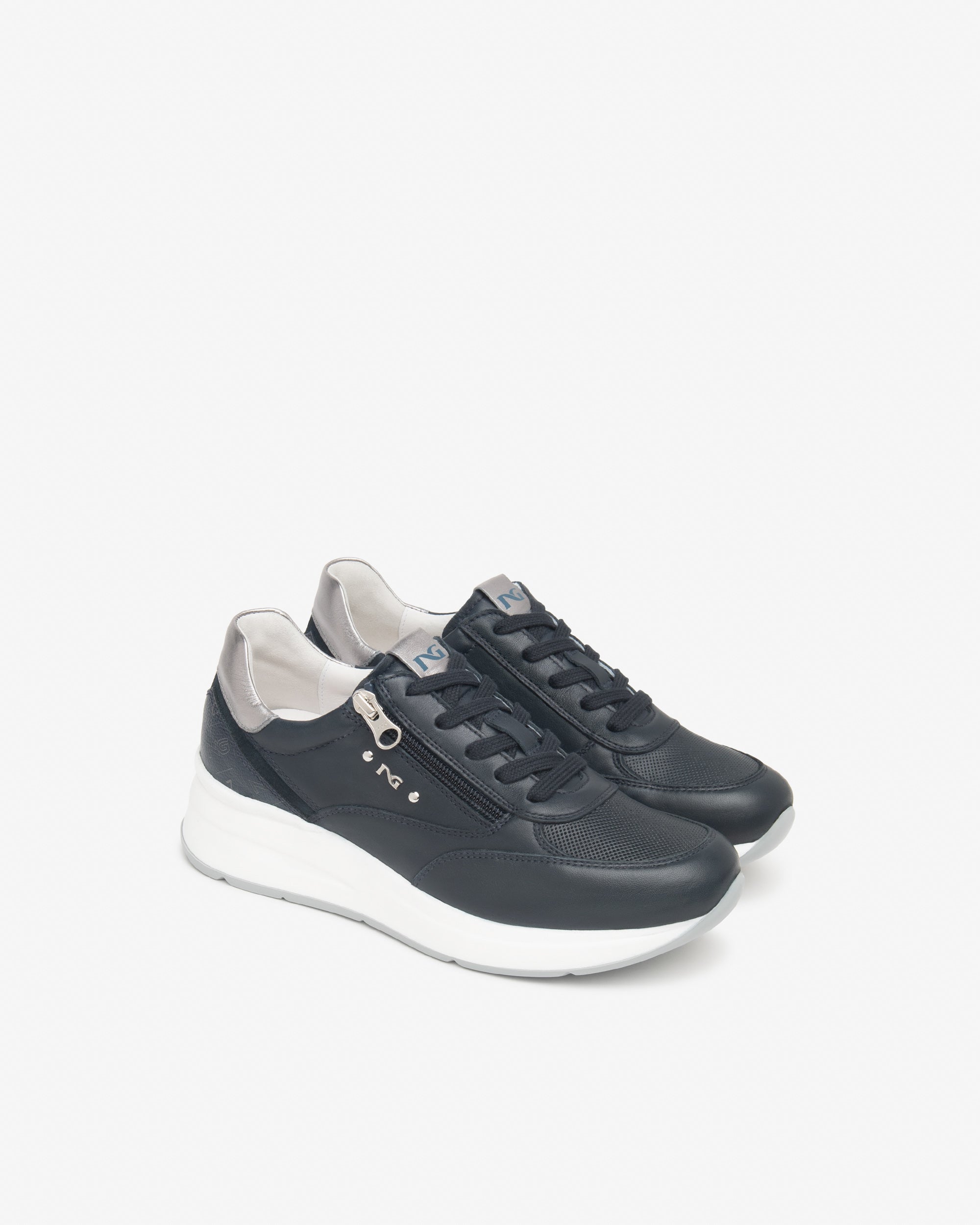 NeroGiardini Sneakers Baskets Femme Cuir Technique Confort