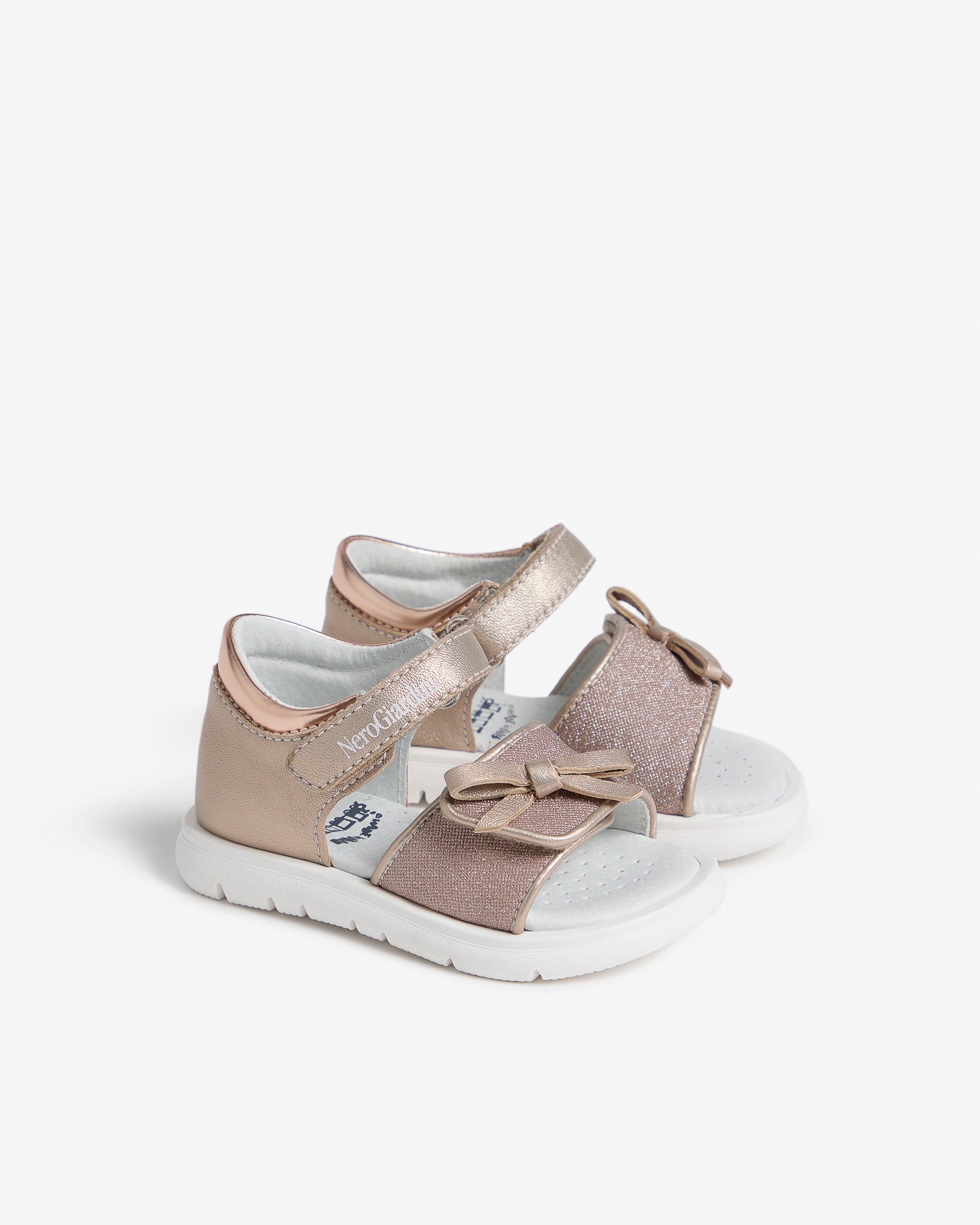 NeroGiardini Sandales Junior Fille Technique Cuir 19-24
